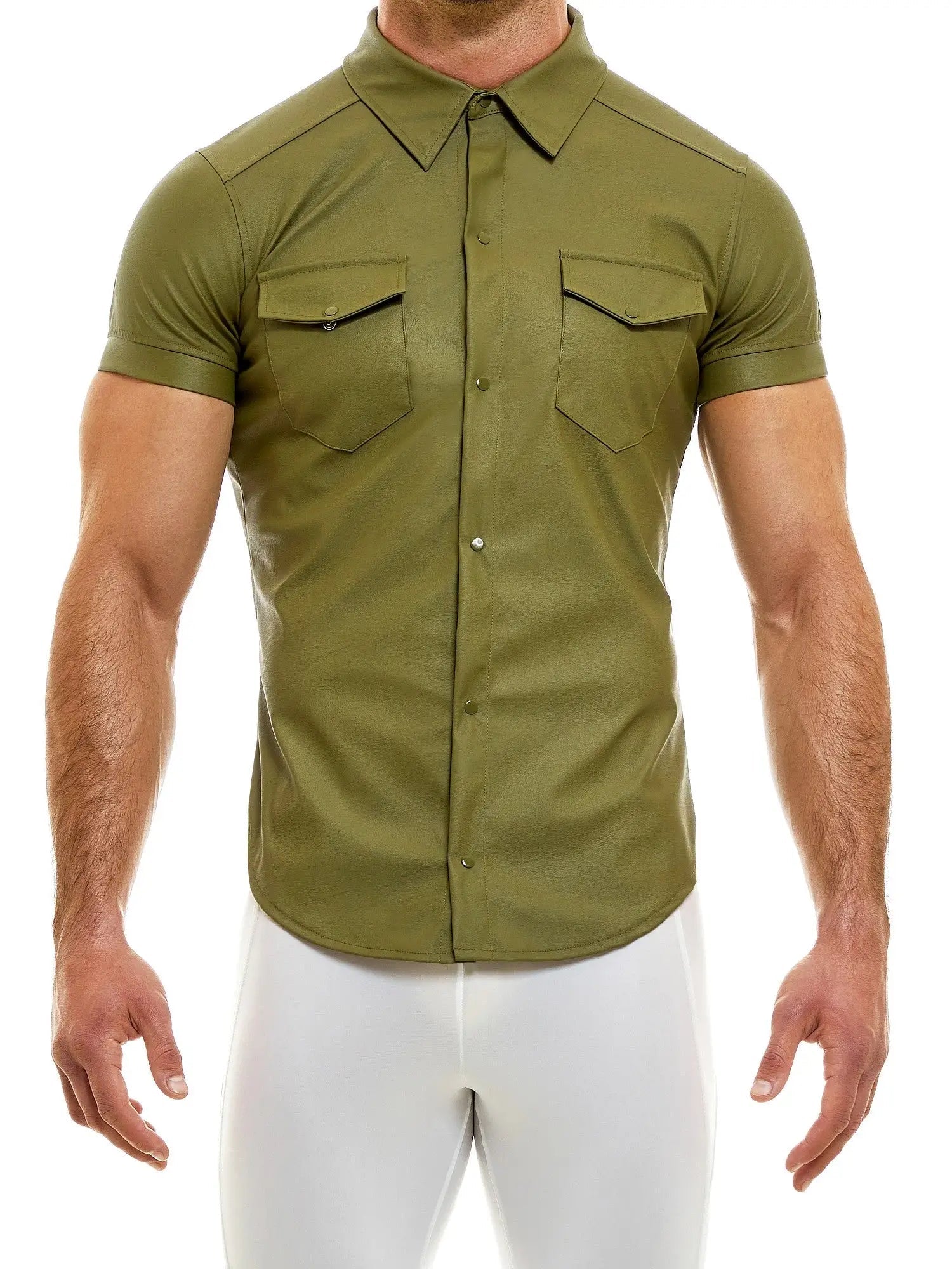 Modus Vivendi - 11141 LEATHER LEGACY SHIRT - Hemd - noodosz