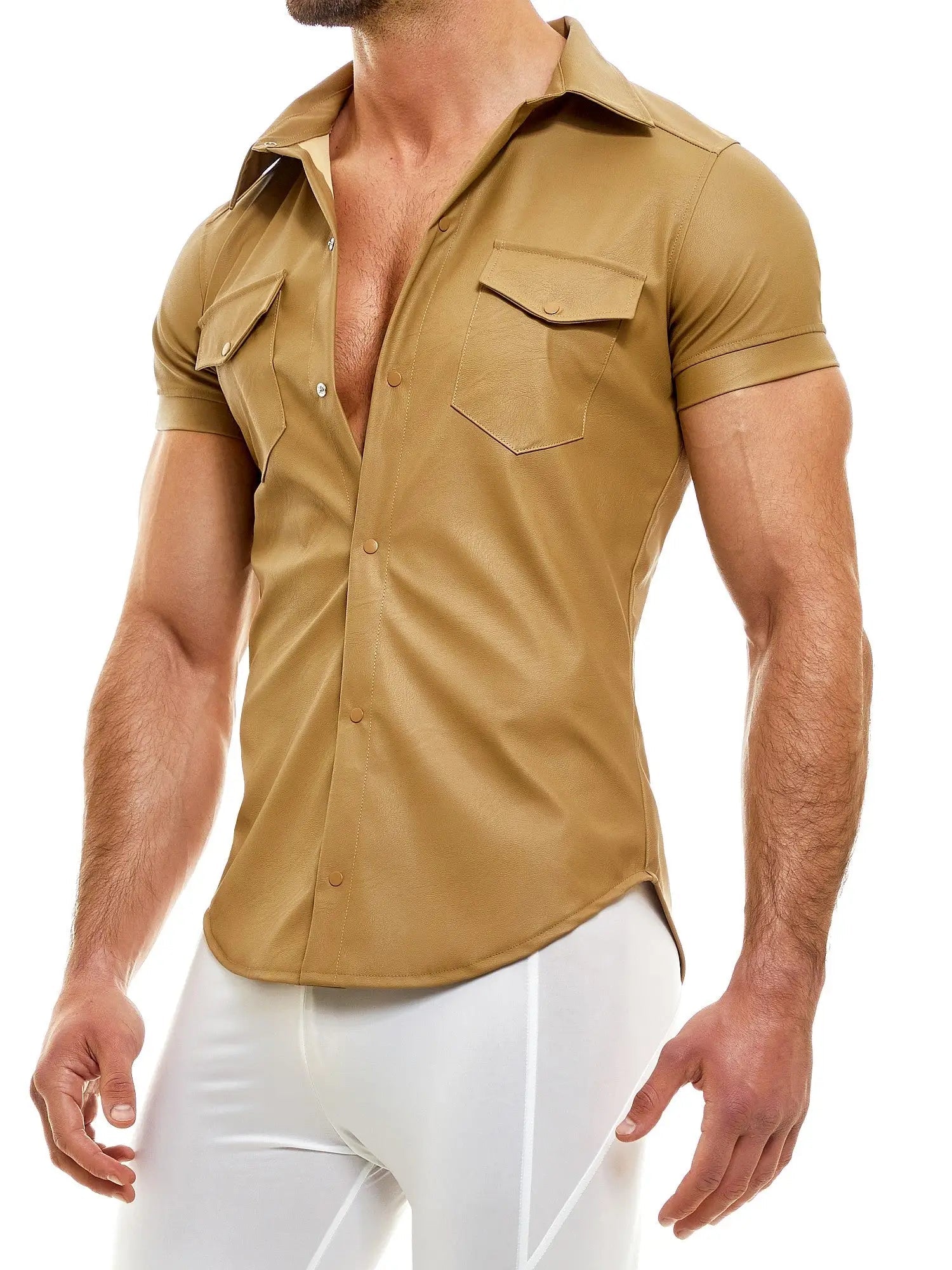 Modus Vivendi - 11141 LEATHER LEGACY SHIRT - Hemd - noodosz