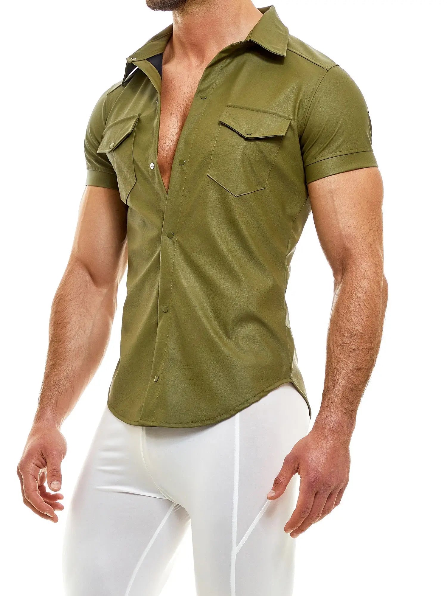 Modus Vivendi - 11141 LEATHER LEGACY SHIRT - Hemd - noodosz