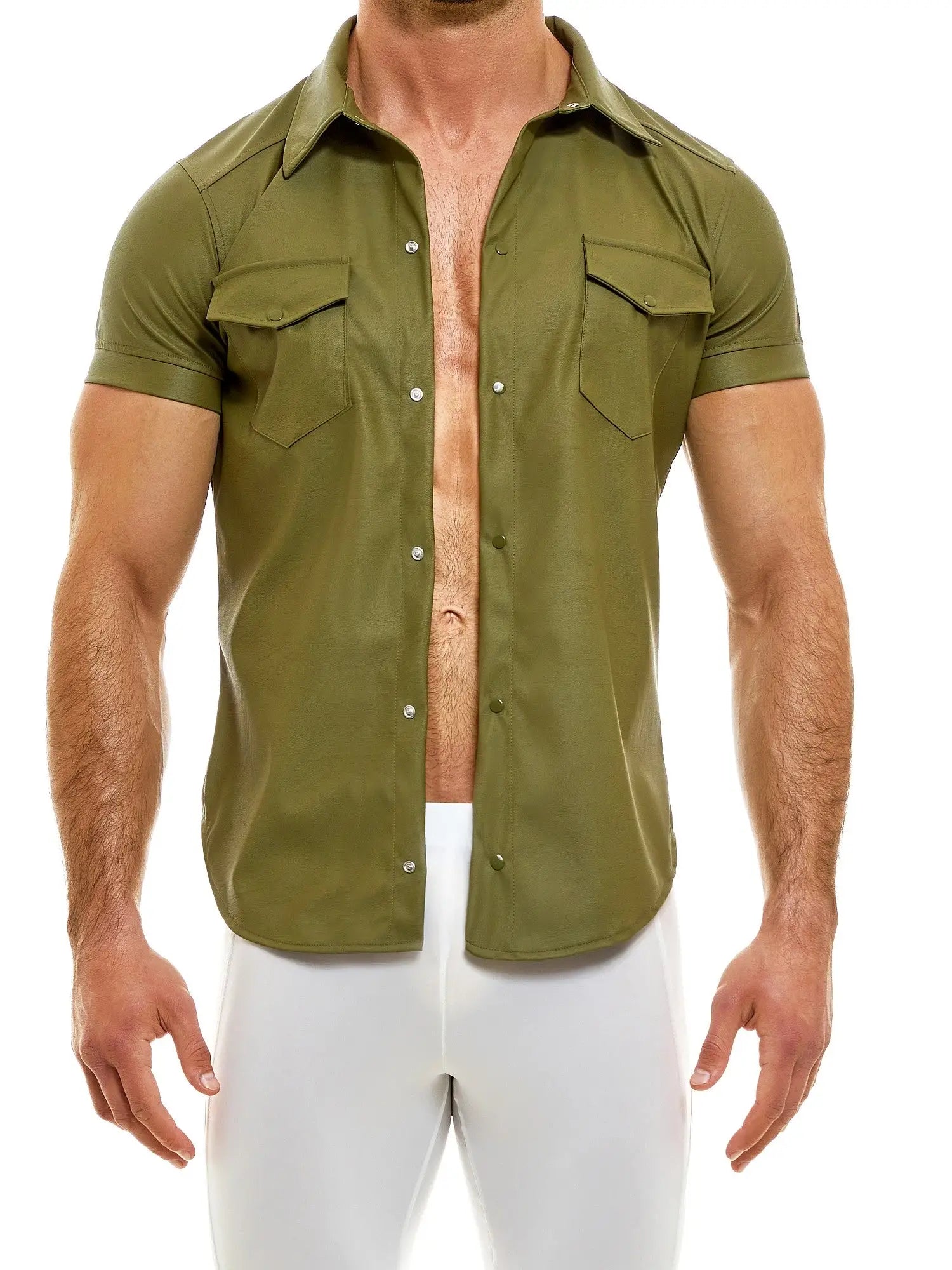 Modus Vivendi - 11141 LEATHER LEGACY SHIRT - Hemd - noodosz