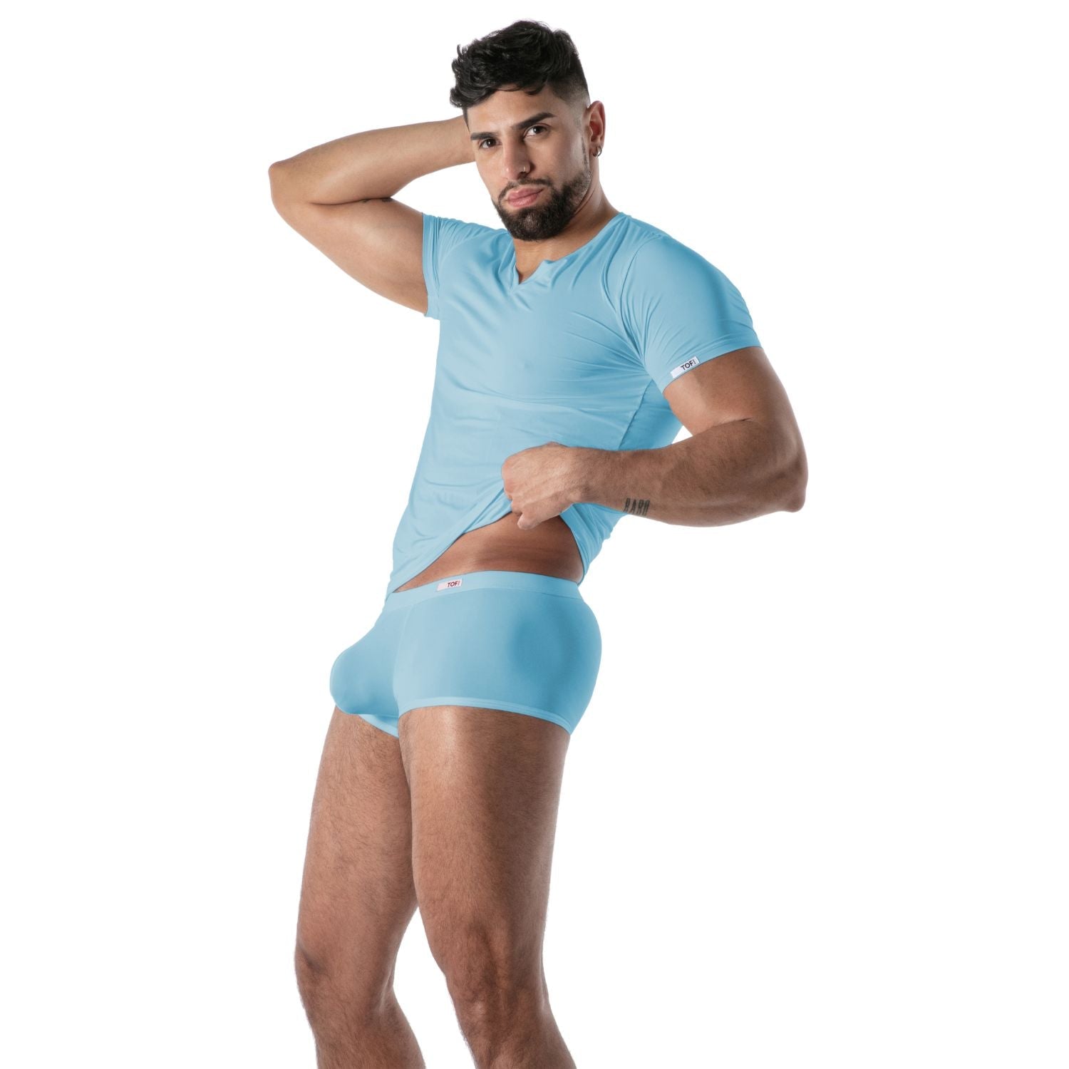Mon Amour Microfiber T-Shirt Blue - TOF Paris - Shop Deutschland Noodosz