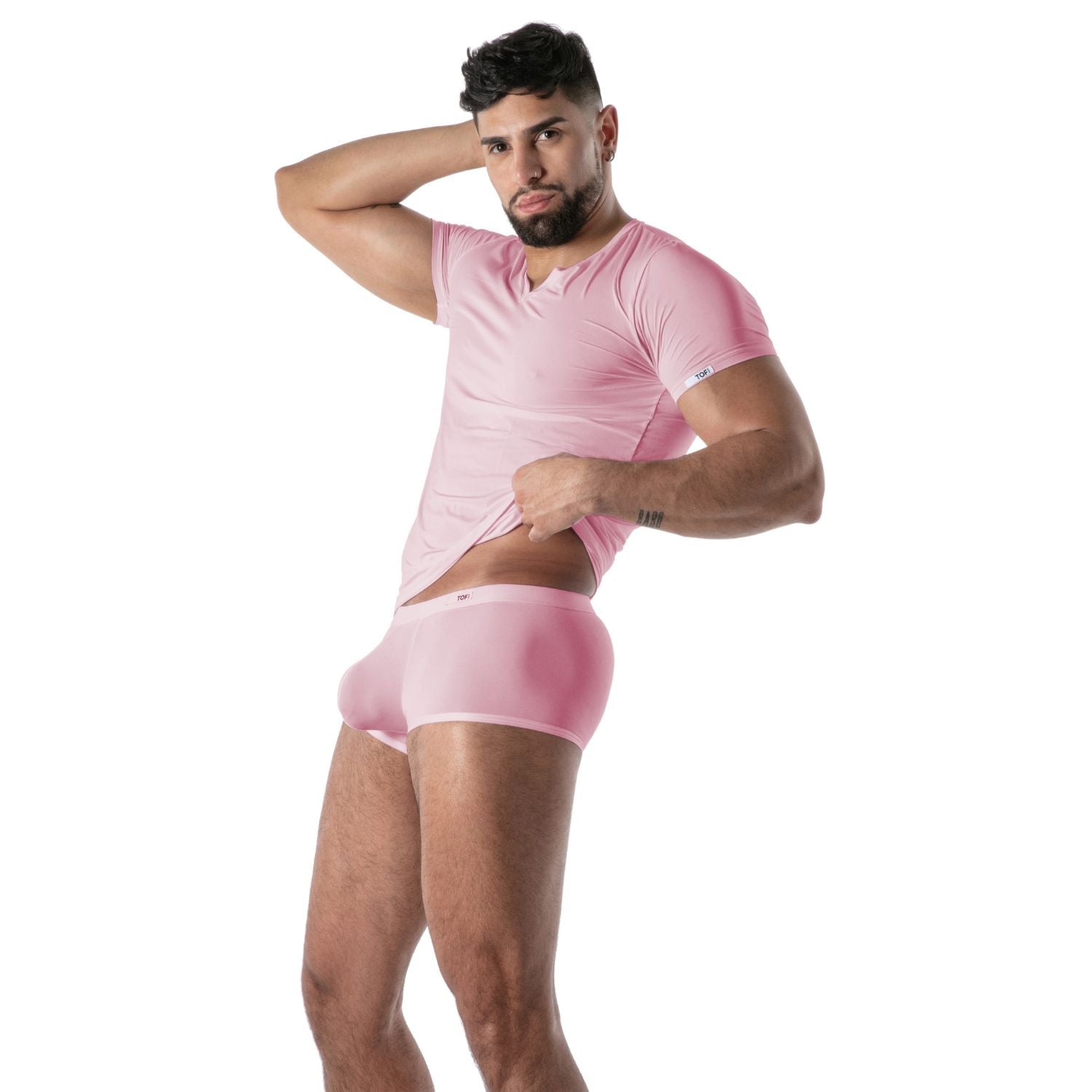 Mon Amour Microfiber T-Shirt Pink - TOF Paris - Shop Deutschland Noodosz