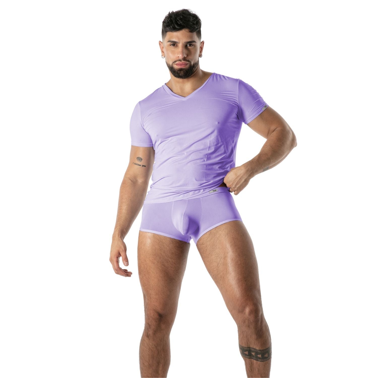 Mon Amour Microfiber T-Shirt Purple - TOF Paris - Shop Deutschland Noodosz