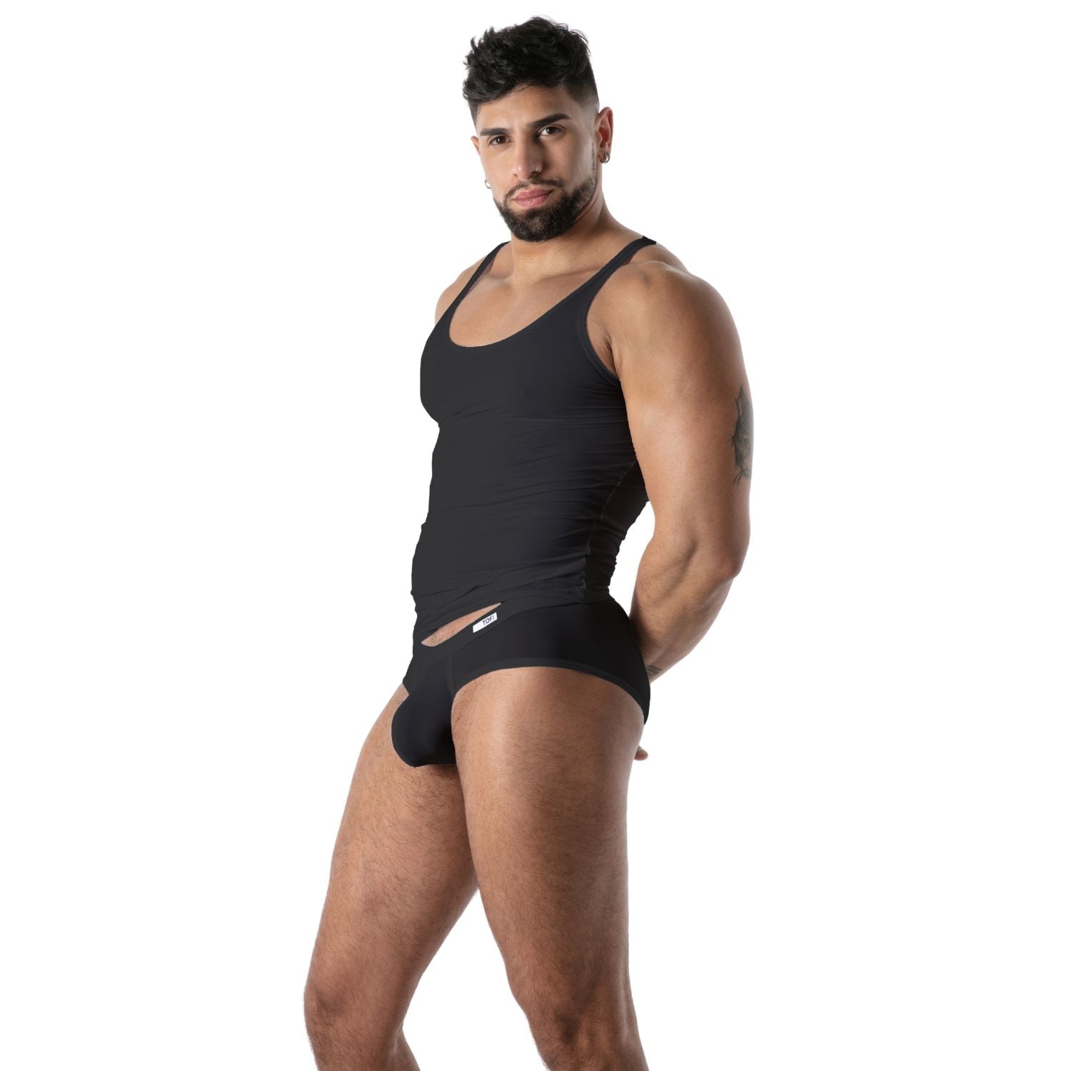 Mon Amour Microfiber Tank Top Black - TOF Paris - Shop Deutschland Noodosz