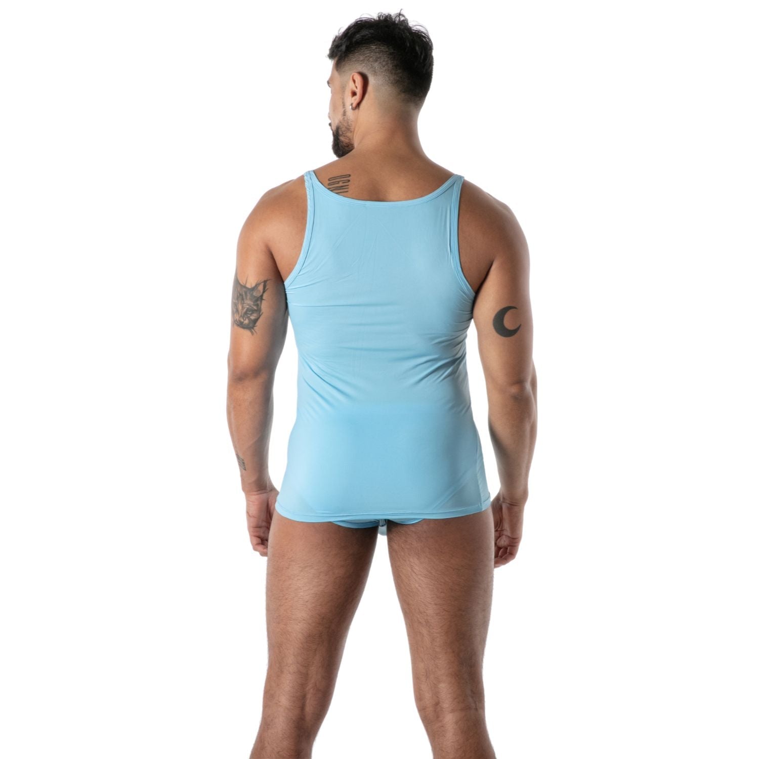 Mon Amour Microfiber Tank Top Blue - TOF Paris - Shop Deutschland Noodosz