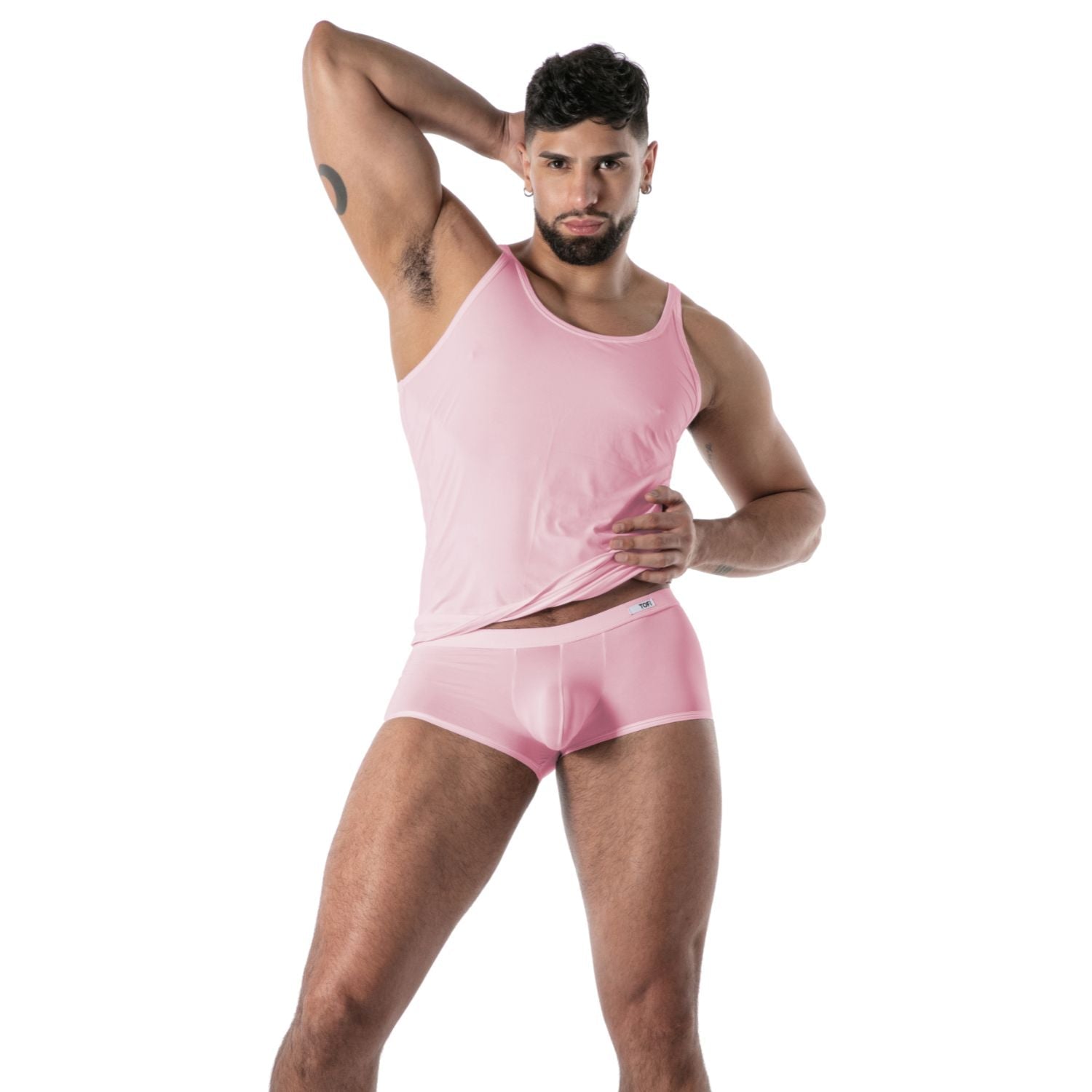 Mon Amour Microfiber Tank Top Pink - TOF Paris - Shop Deutschland Noodosz