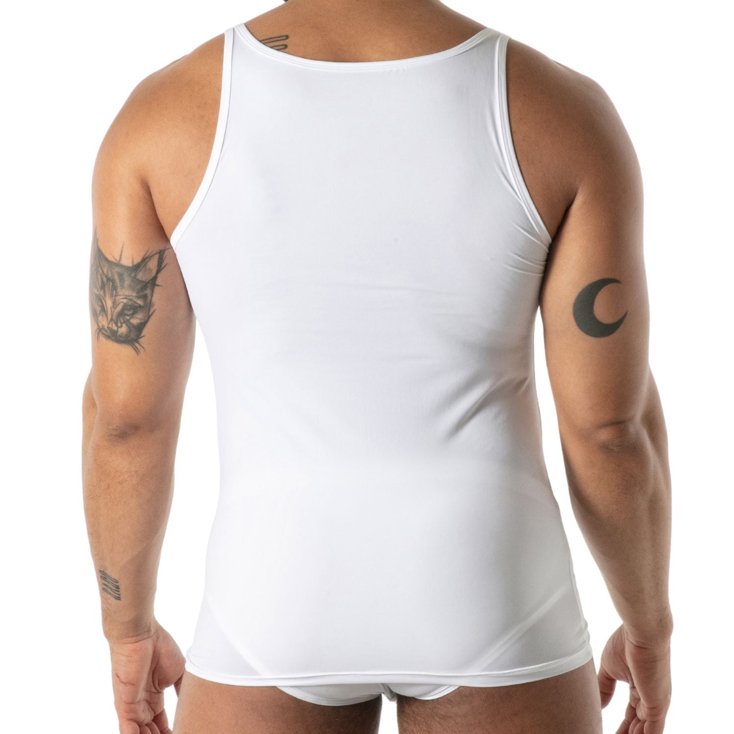 Mon Amour Microfiber Tank Top White - TOF Paris - Shop Deutschland Noodosz