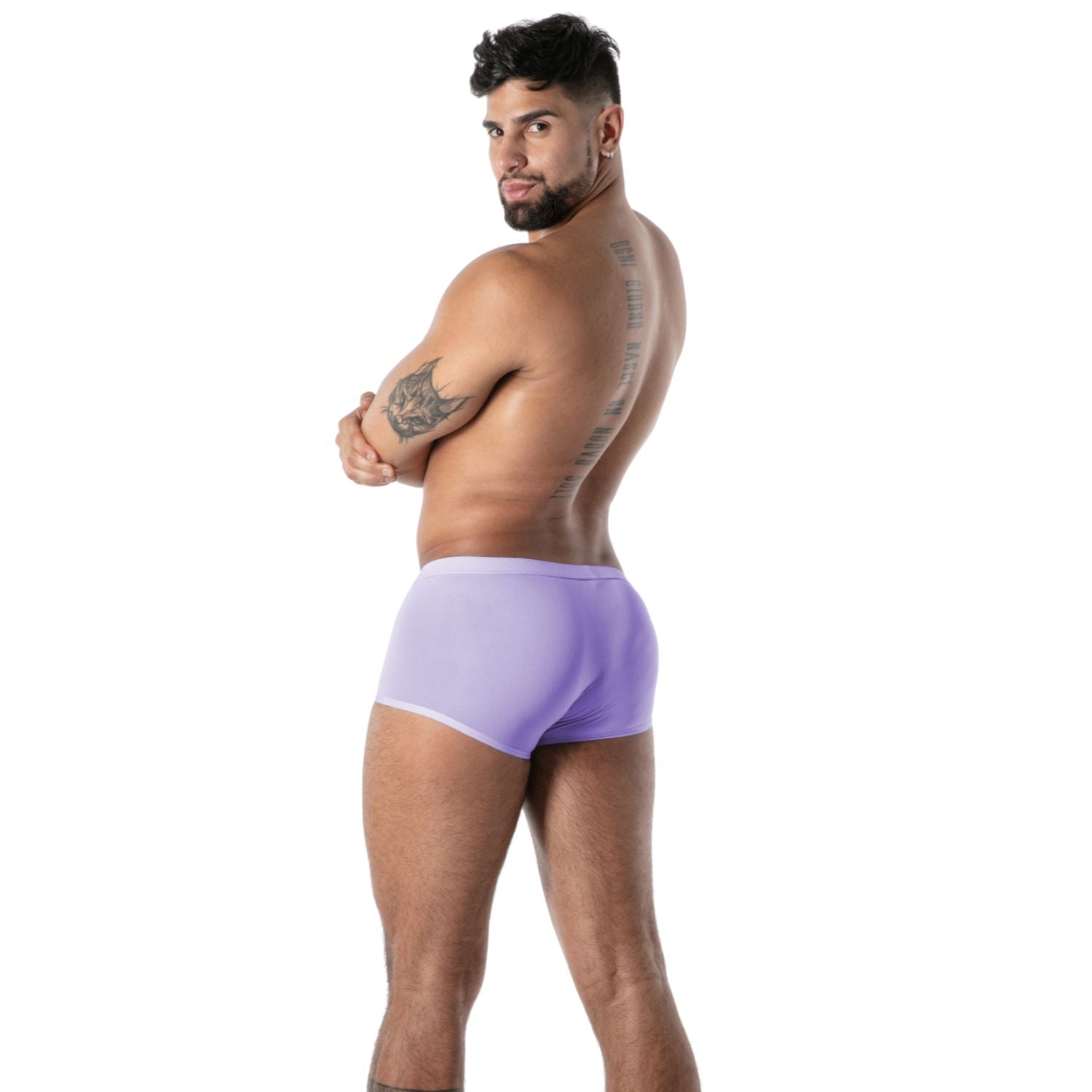 Mon Amour Mikrofaser - Boxer Violett - TOF Paris - Shop Deutschland Noodosz