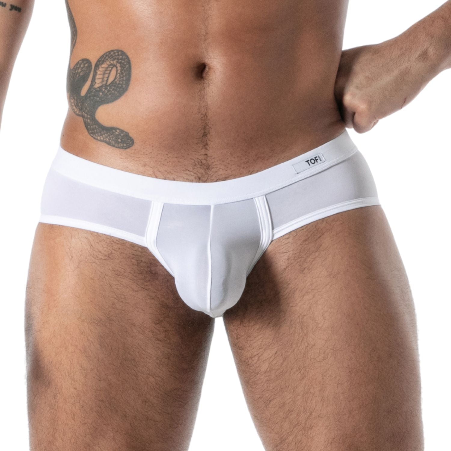 Mon Amour Mikrofaser - Slip Weiß - TOF Paris - Shop Deutschland Noodosz