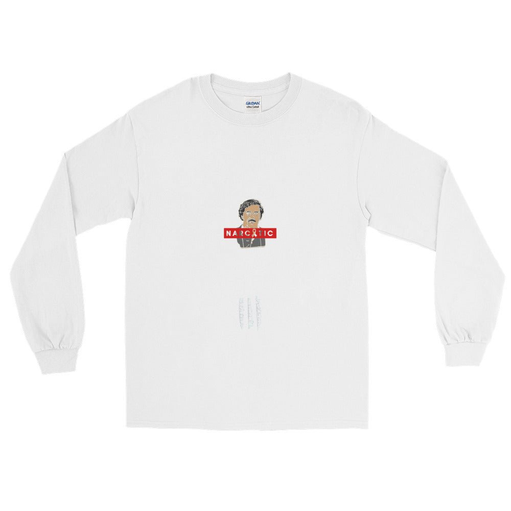 Narcotic Pablo Escobar x Kokain Langarmshirt - NiZED - Shop Deutschland Noodosz