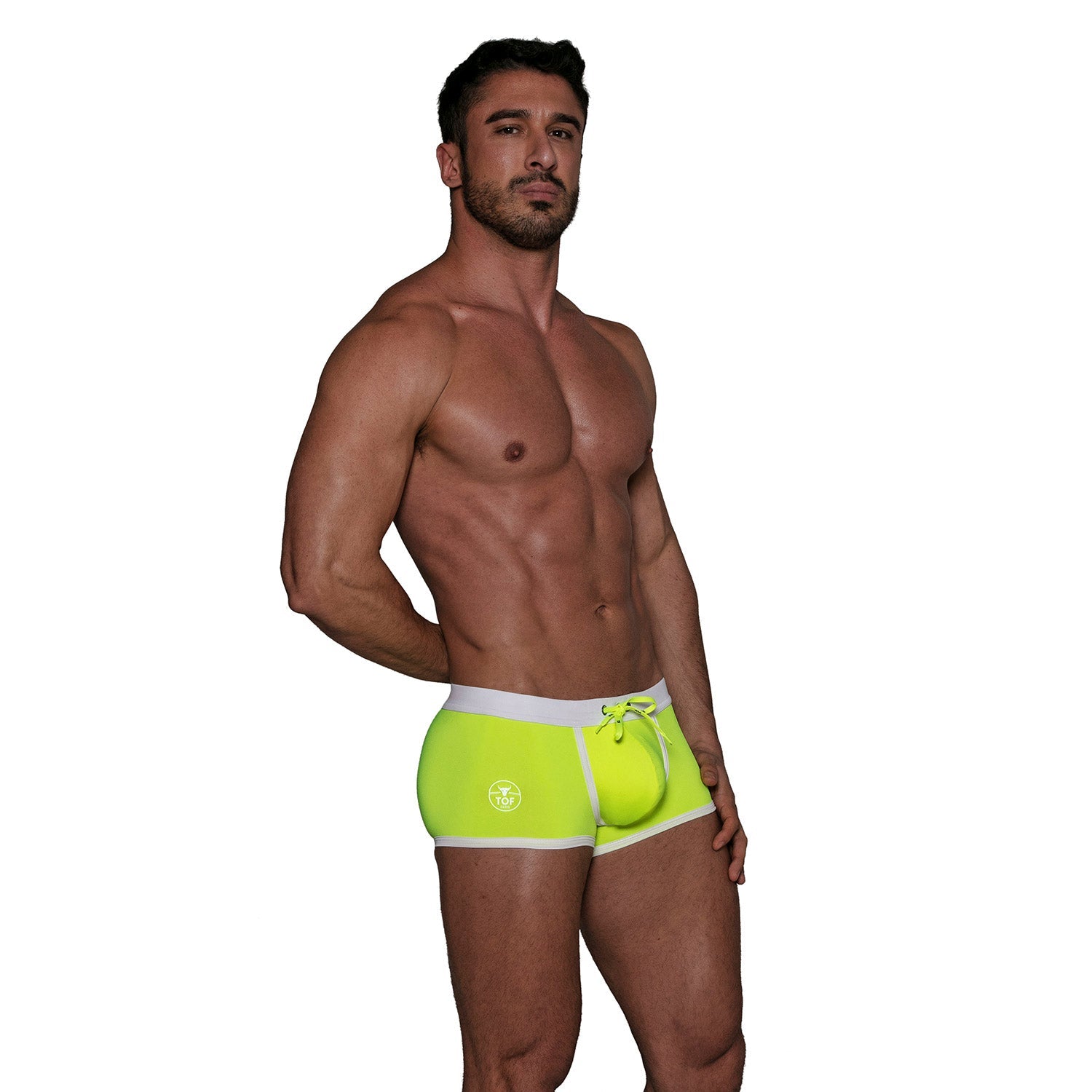 Neon Herren Badehose – Gelb - TOF Paris - Shop Deutschland Noodosz