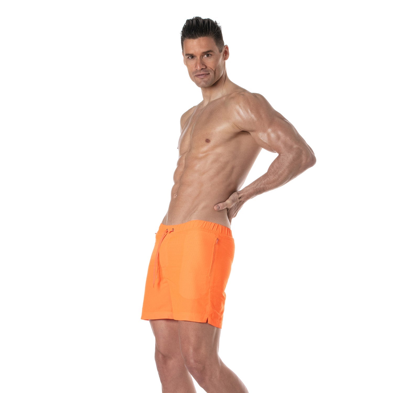 Neon Long - Shorts – Orange - TOF Paris - Shop Deutschland Noodosz