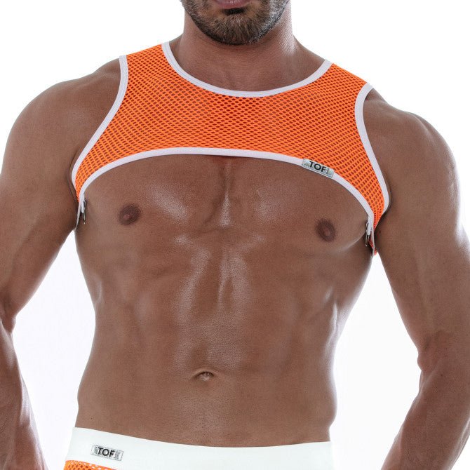 Neon Mesh Harness – Orange - TOF Paris - Shop Deutschland Noodosz
