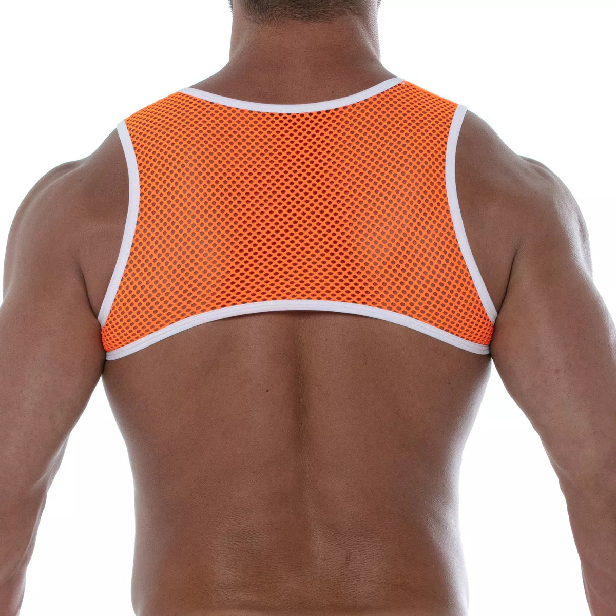 Neon Mesh Harness – Orange