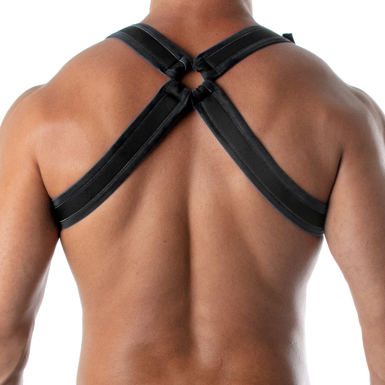 Neoprene Bulldog Harness Black - TOF Paris - Shop Deutschland Noodosz