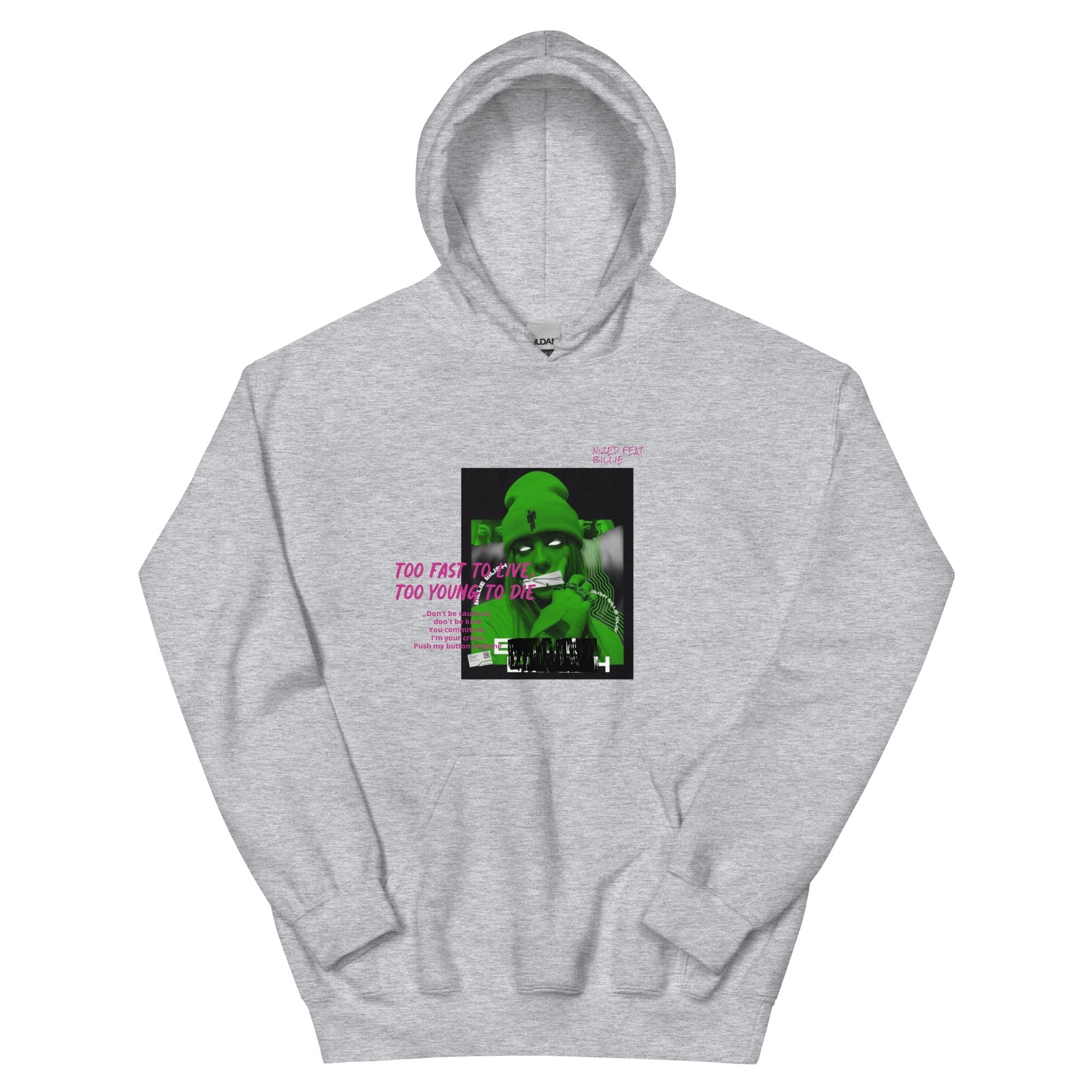 NiZED feat Billie Eilish Kapuzenpullover - NiZED - Shop Deutschland Noodosz