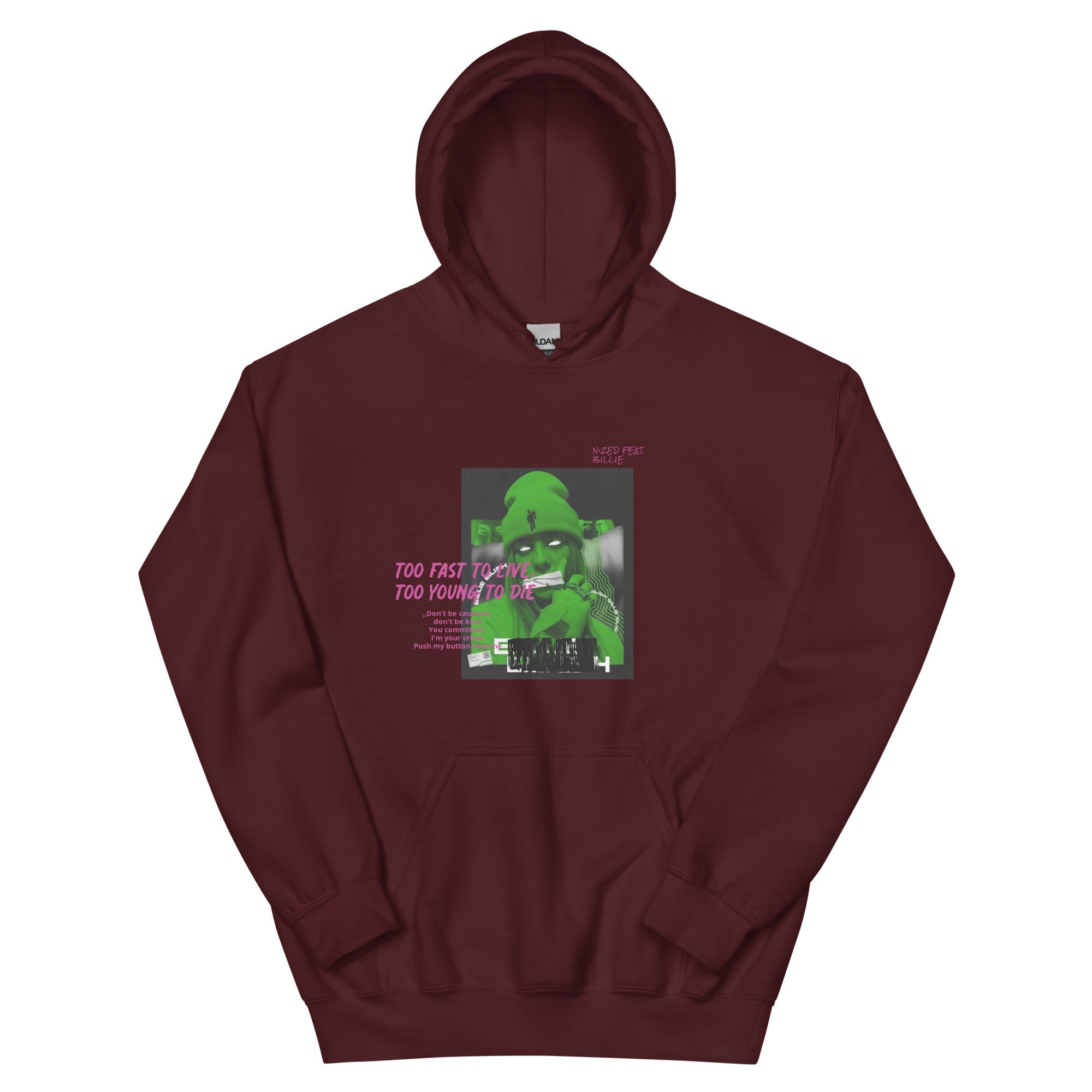 NiZED feat Billie Eilish Kapuzenpullover - NiZED - Shop Deutschland Noodosz