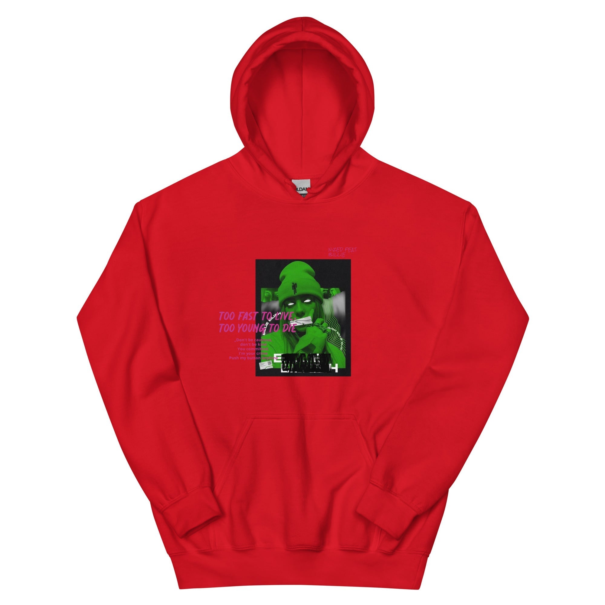 NiZED feat Billie Eilish Kapuzenpullover - NiZED - Shop Deutschland Noodosz