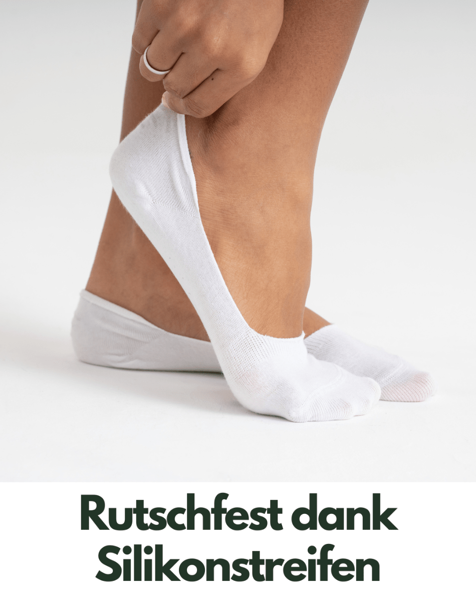 No Show Socken Füßlinge für Damen & Herren 6X Paar - noodosz - QOLONIA - 
