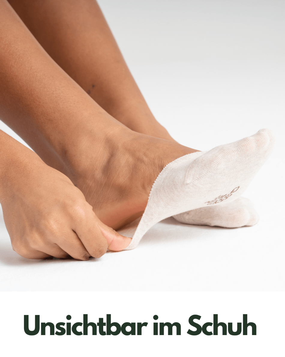 No Show Socken Füßlinge für Damen & Herren 6X Paar - QOLONIA - Shop Deutschland Noodosz