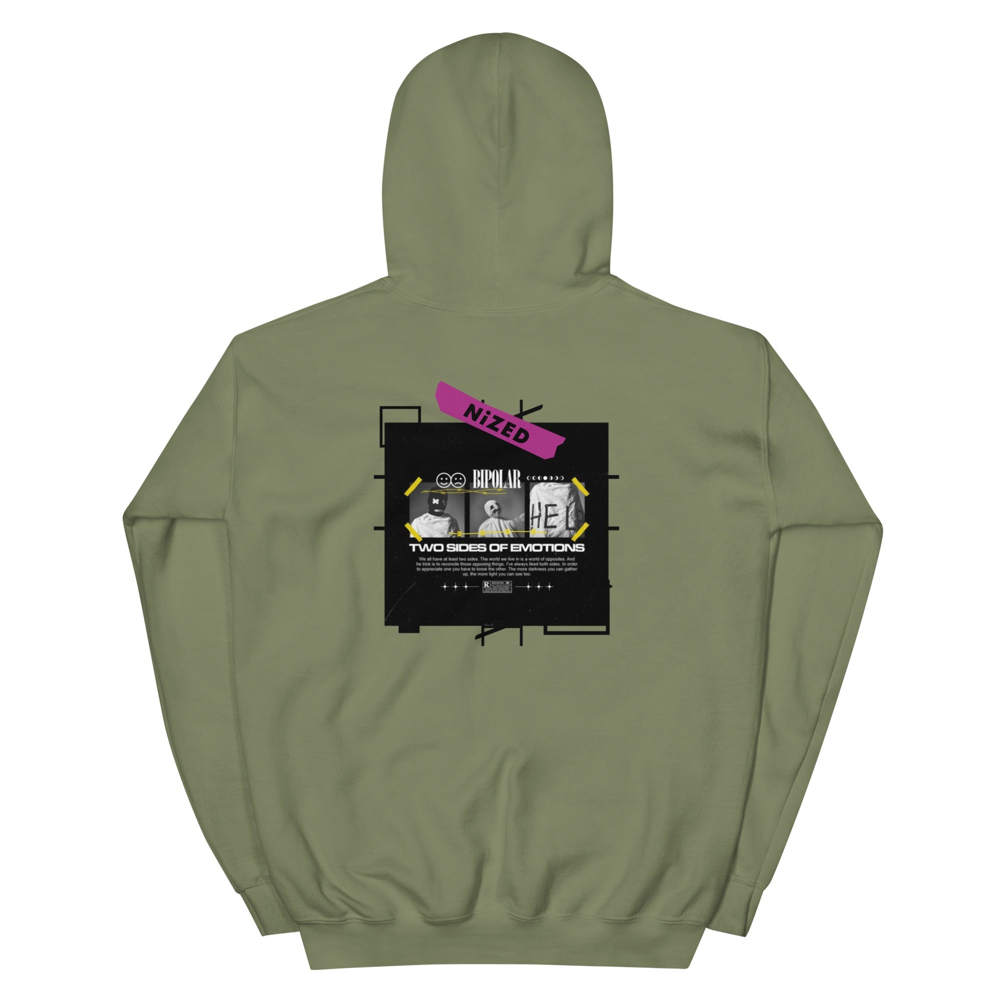 Not normal and not usual Kapuzenpullover - NiZED - Shop Deutschland Noodosz