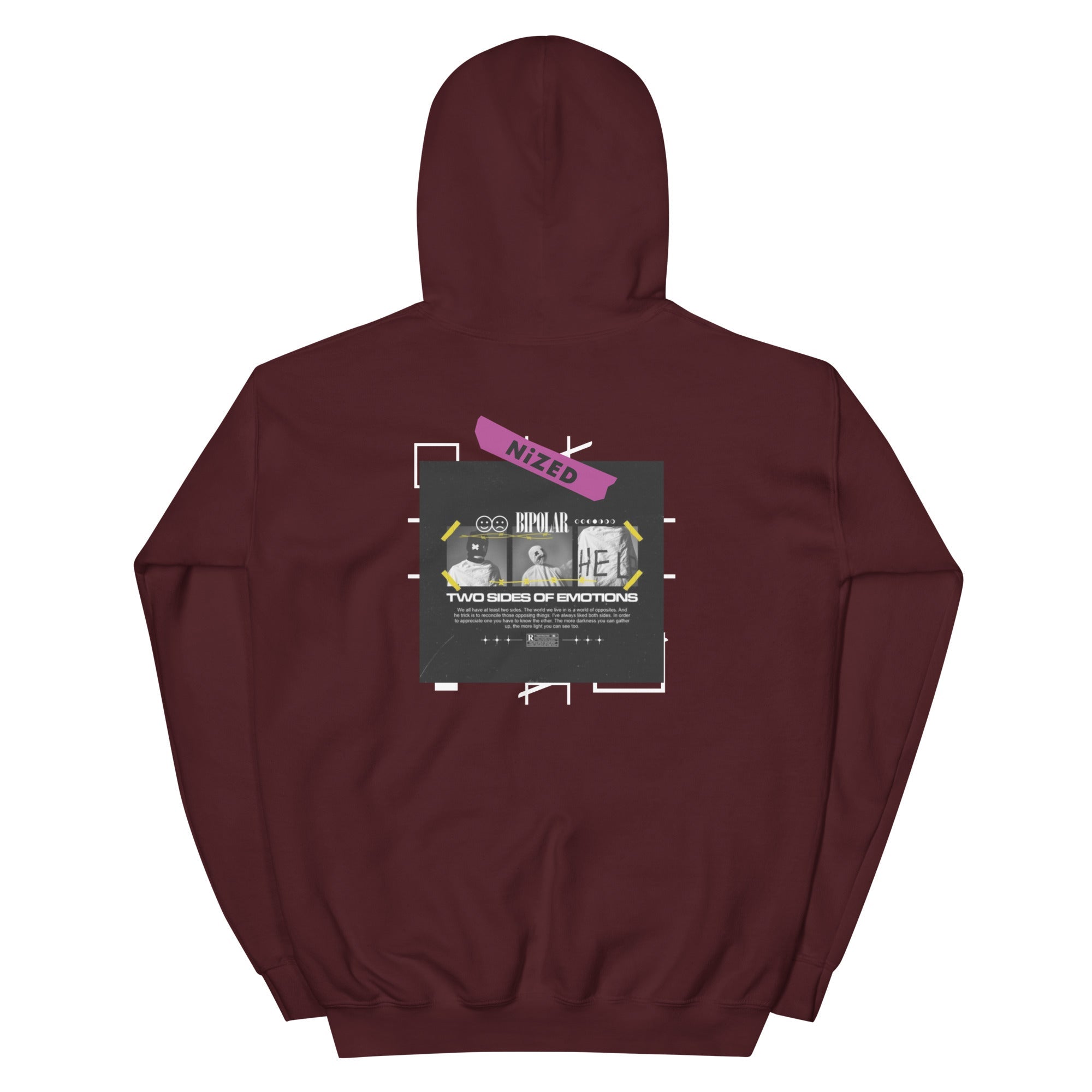 Not normal and not usual Kapuzenpullover - NiZED - Shop Deutschland Noodosz