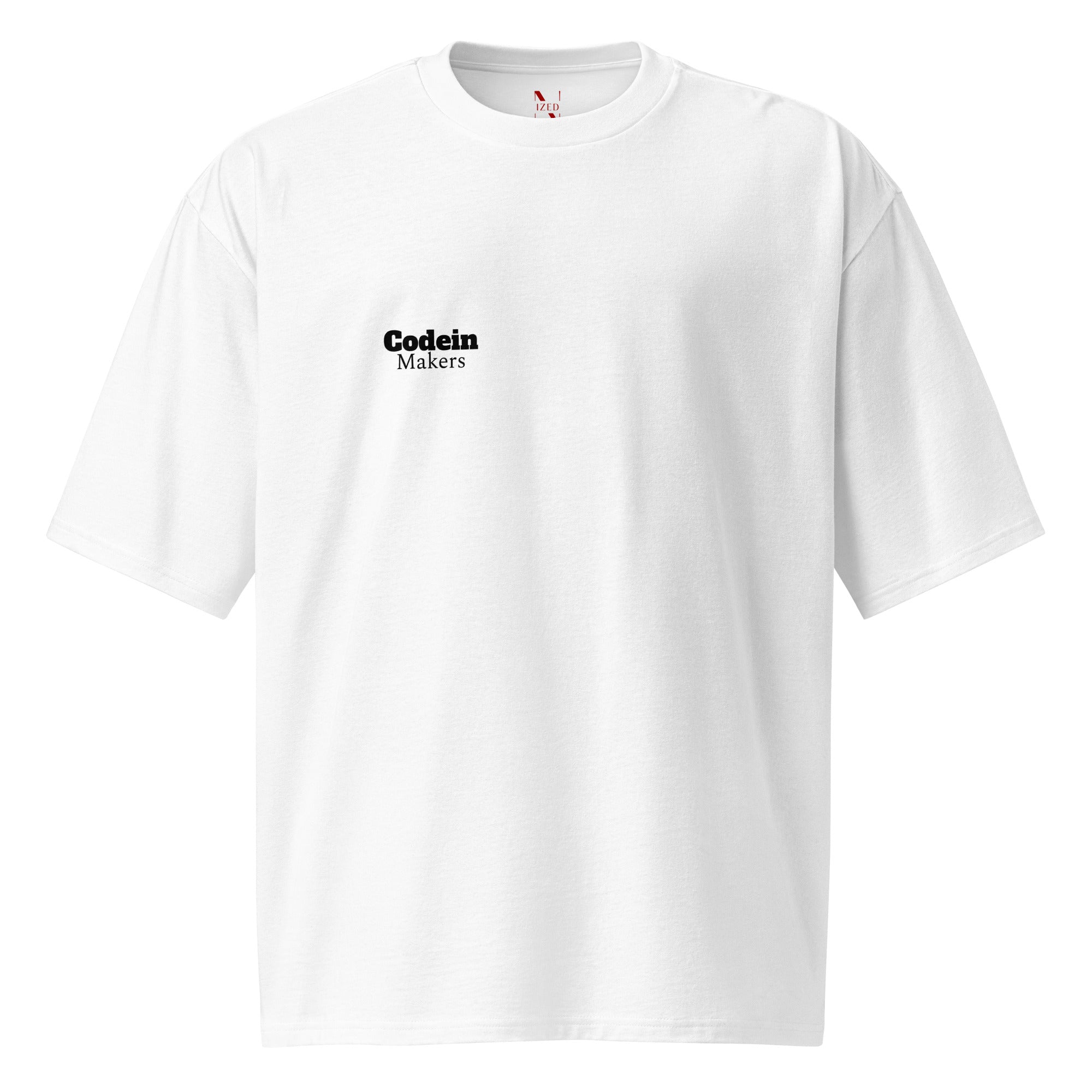 Codein Makers Schweres oversized T-Shirt
