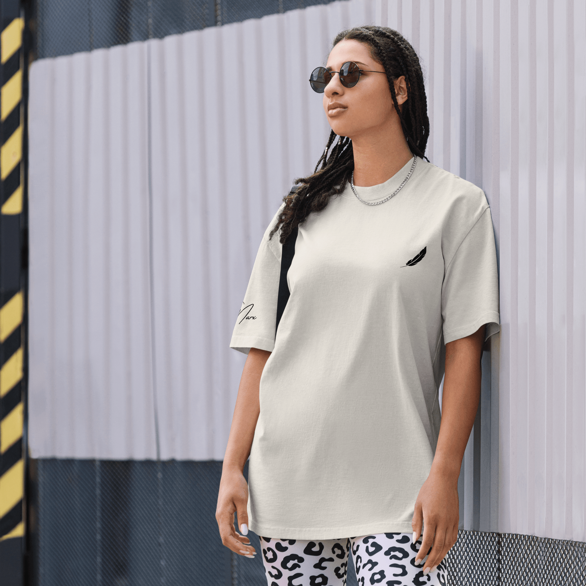 Oversized T-Shirt "LEARNING - DYING" - flyliving - Shop Deutschland Noodosz