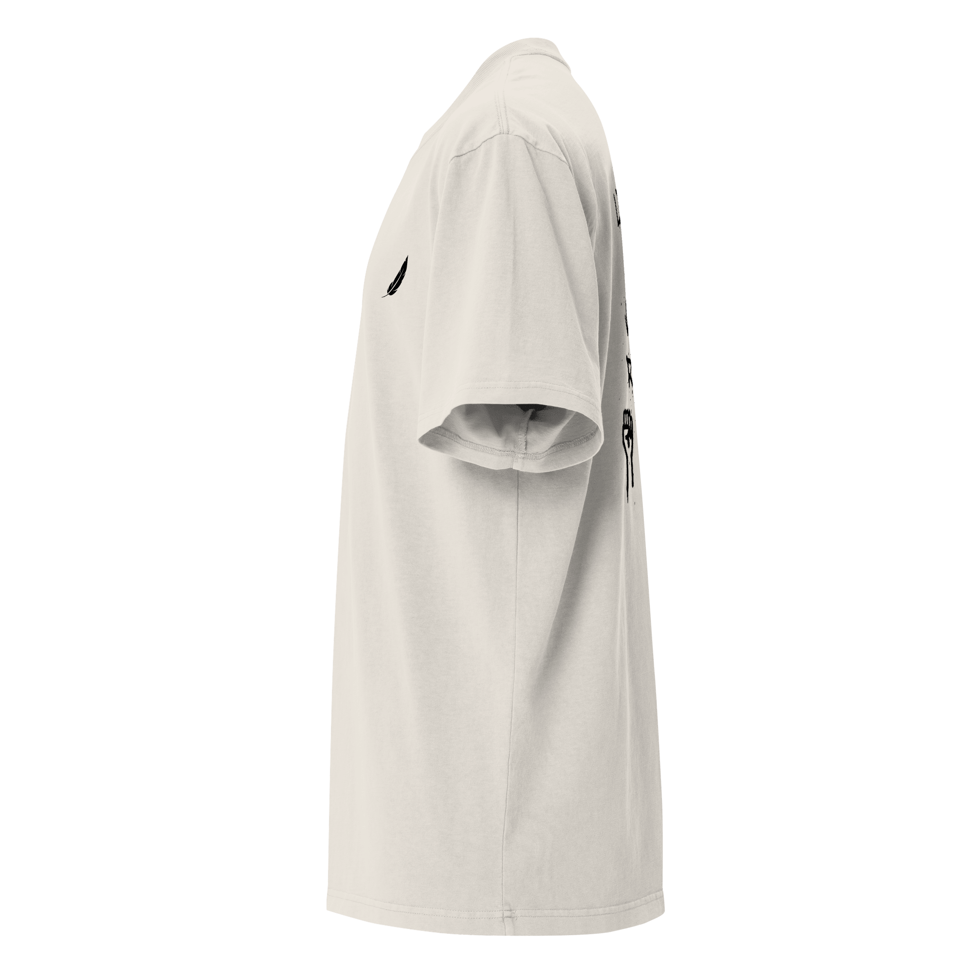 Oversized T-Shirt "LEARNING - DYING" - flyliving - Shop Deutschland Noodosz