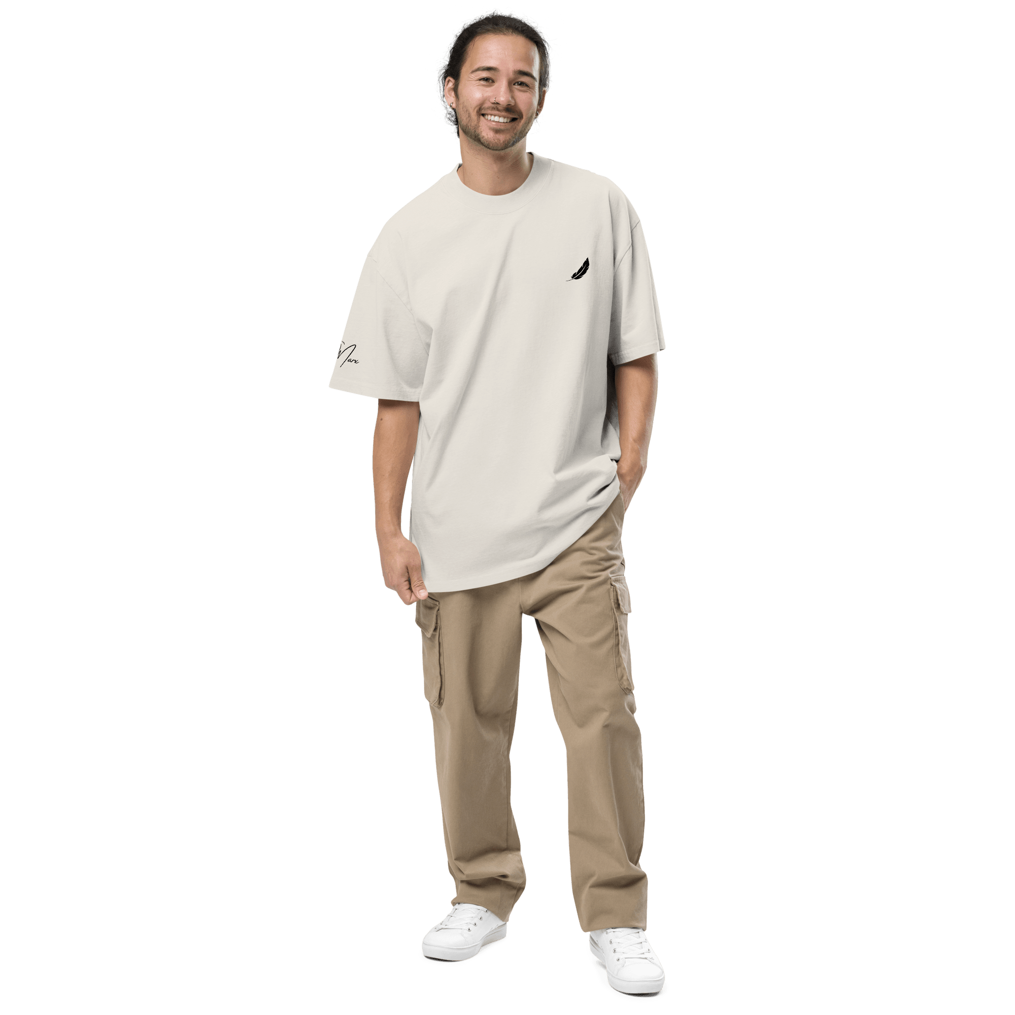 Oversized T-Shirt "LEARNING - DYING" - flyliving - Shop Deutschland Noodosz
