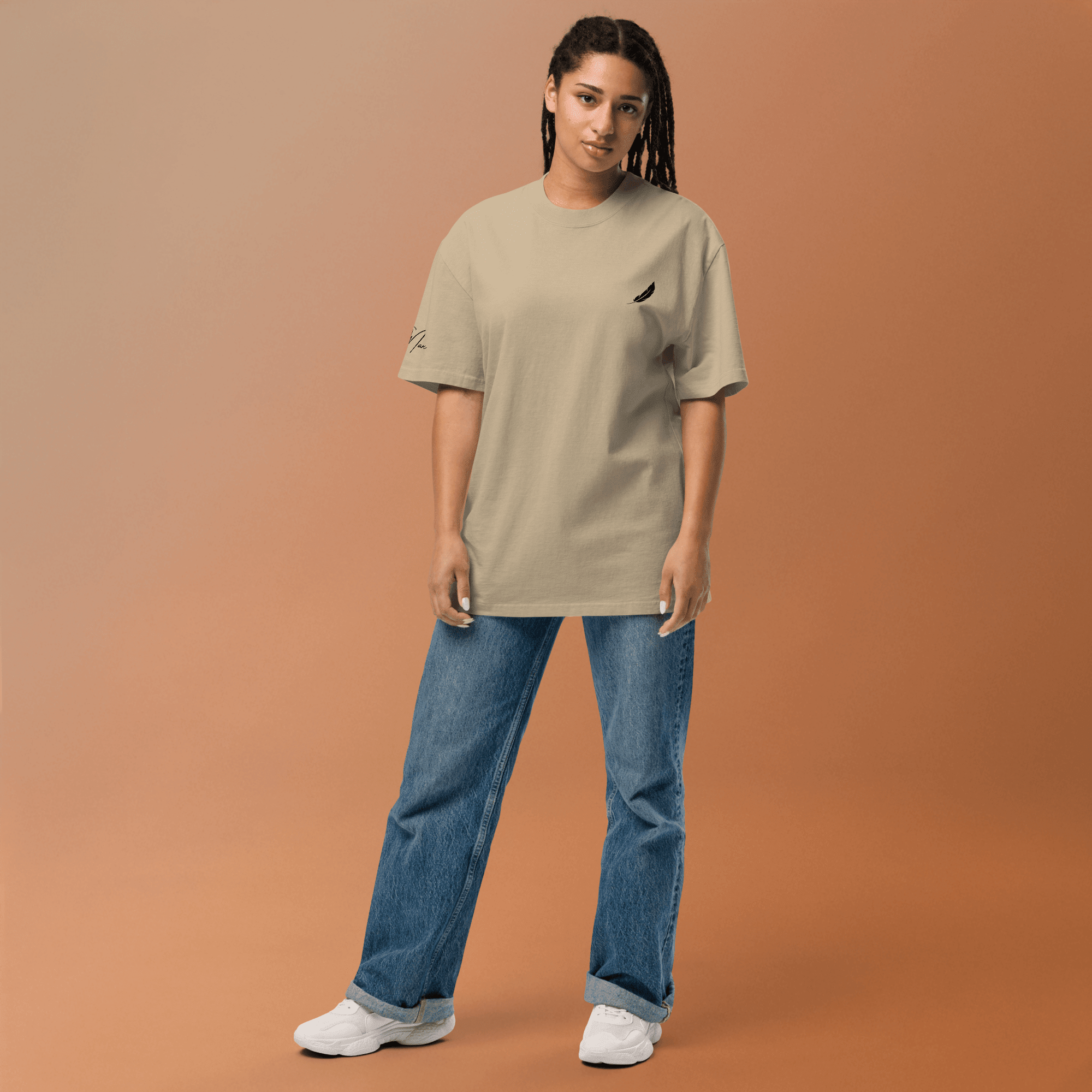 Oversized T-Shirt "LEARNING - DYING" - flyliving - Shop Deutschland Noodosz