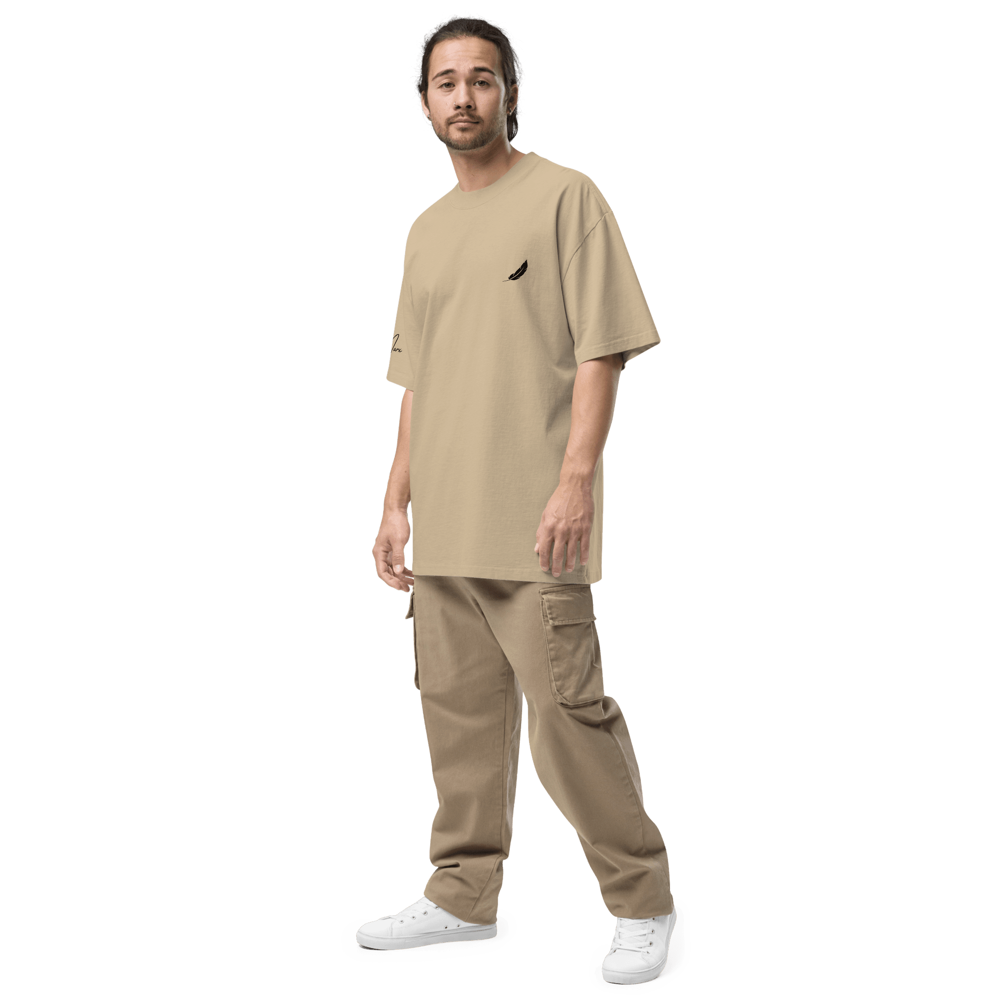 Oversized T-Shirt "LEARNING - DYING" - flyliving - Shop Deutschland Noodosz