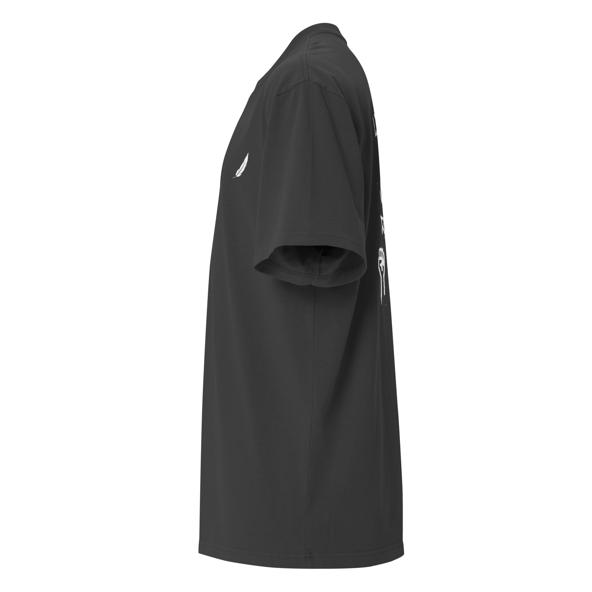 Oversized T-Shirt "LEARNING - DYING" - flyliving - Shop Deutschland Noodosz