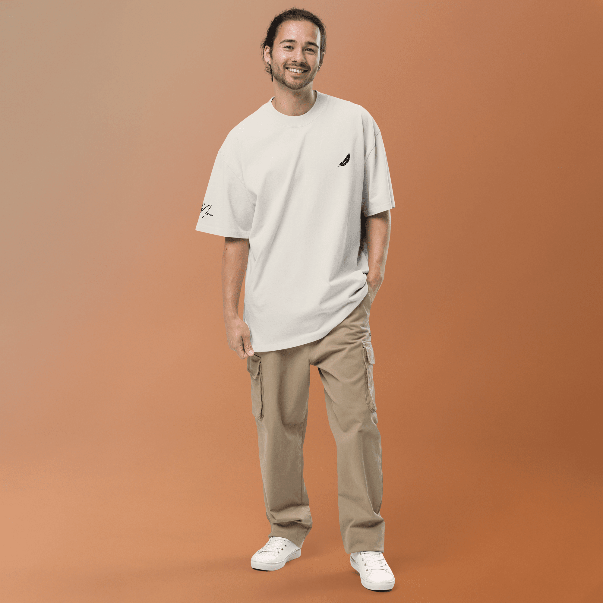Oversized T-Shirt "LEARNING - DYING" - flyliving - Shop Deutschland Noodosz