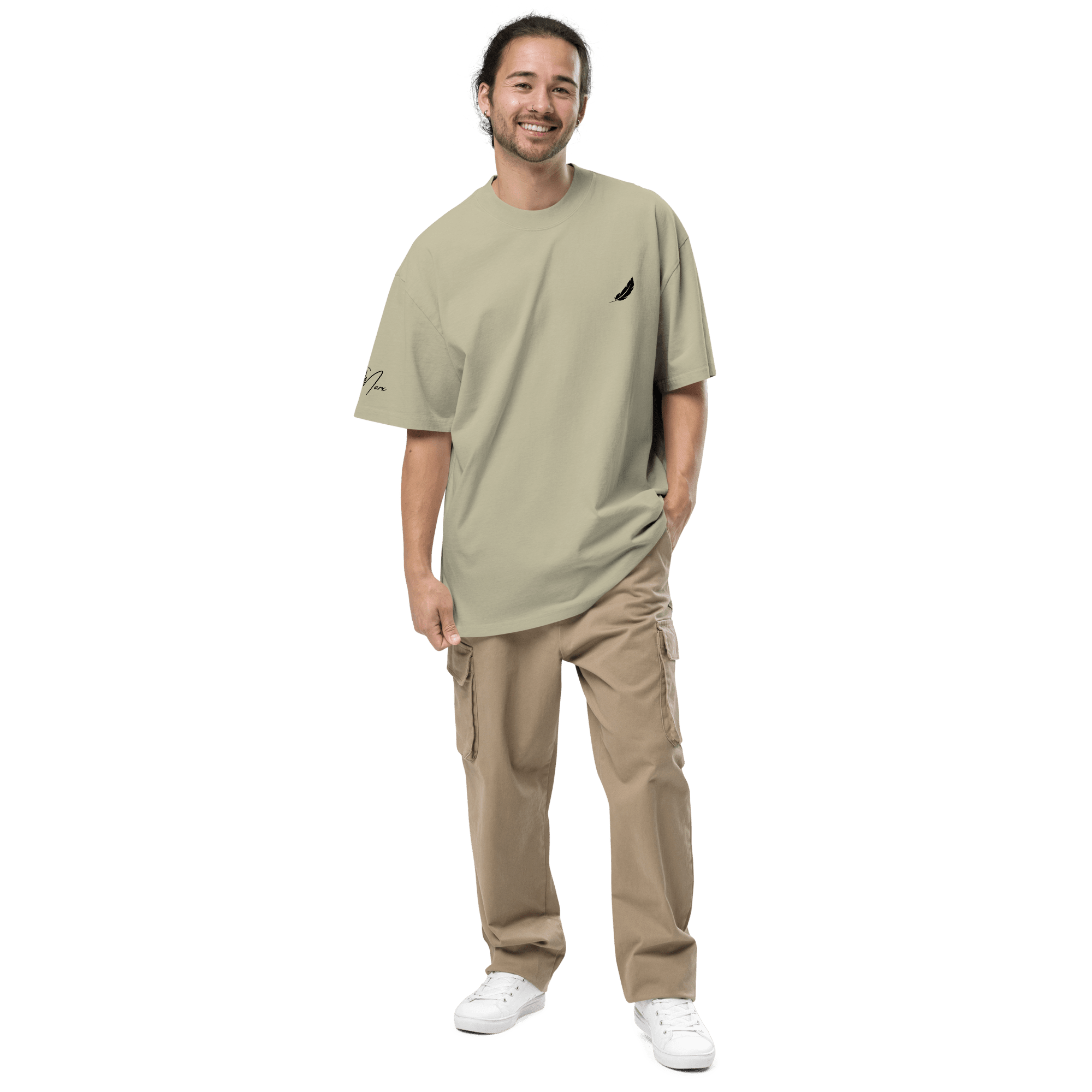 Oversized T-Shirt "LEARNING - DYING" - flyliving - Shop Deutschland Noodosz