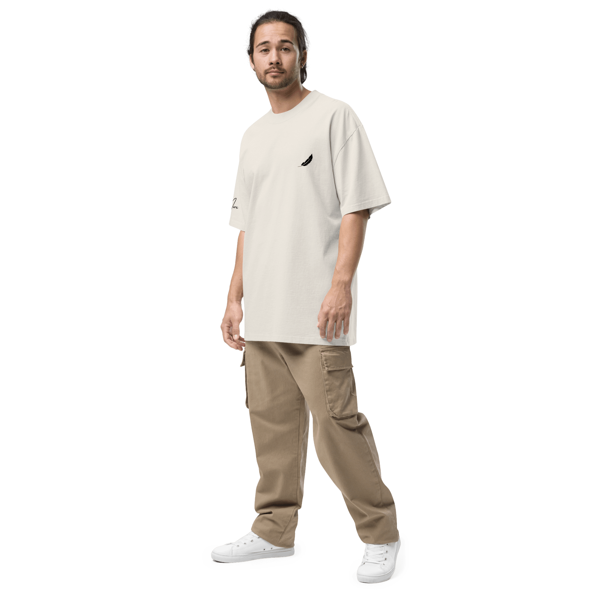 Oversized T-Shirt "LEARNING - DYING" - flyliving - Shop Deutschland Noodosz