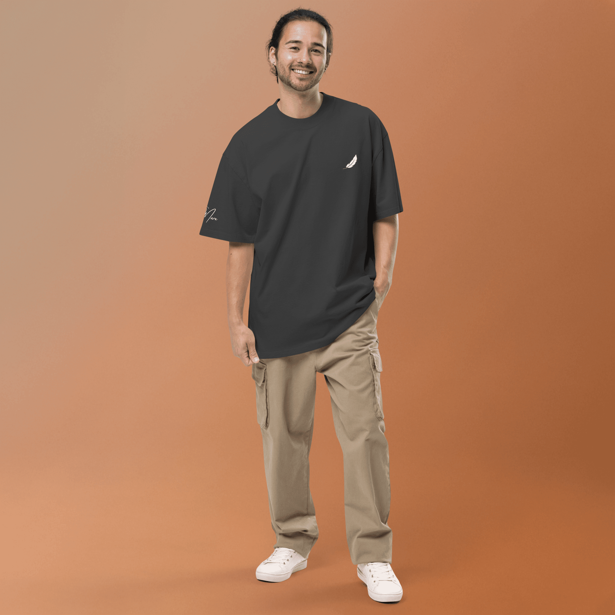 Oversized T-Shirt "LEARNING - DYING" - flyliving - Shop Deutschland Noodosz