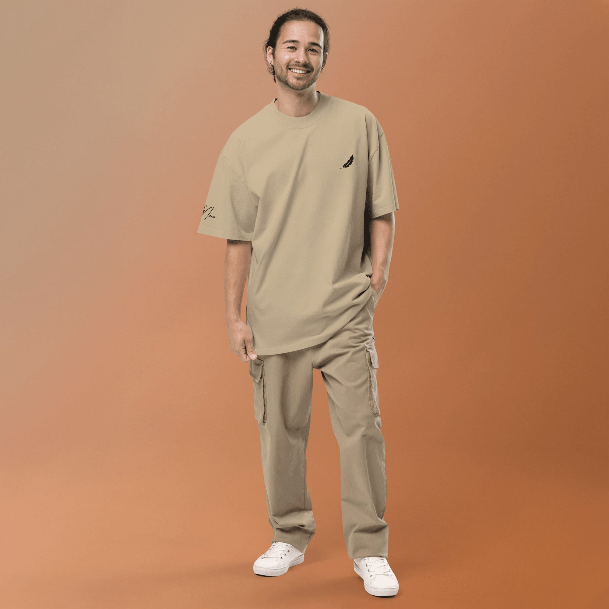 Oversized T-Shirt "LEARNING - DYING" - flyliving - Shop Deutschland Noodosz
