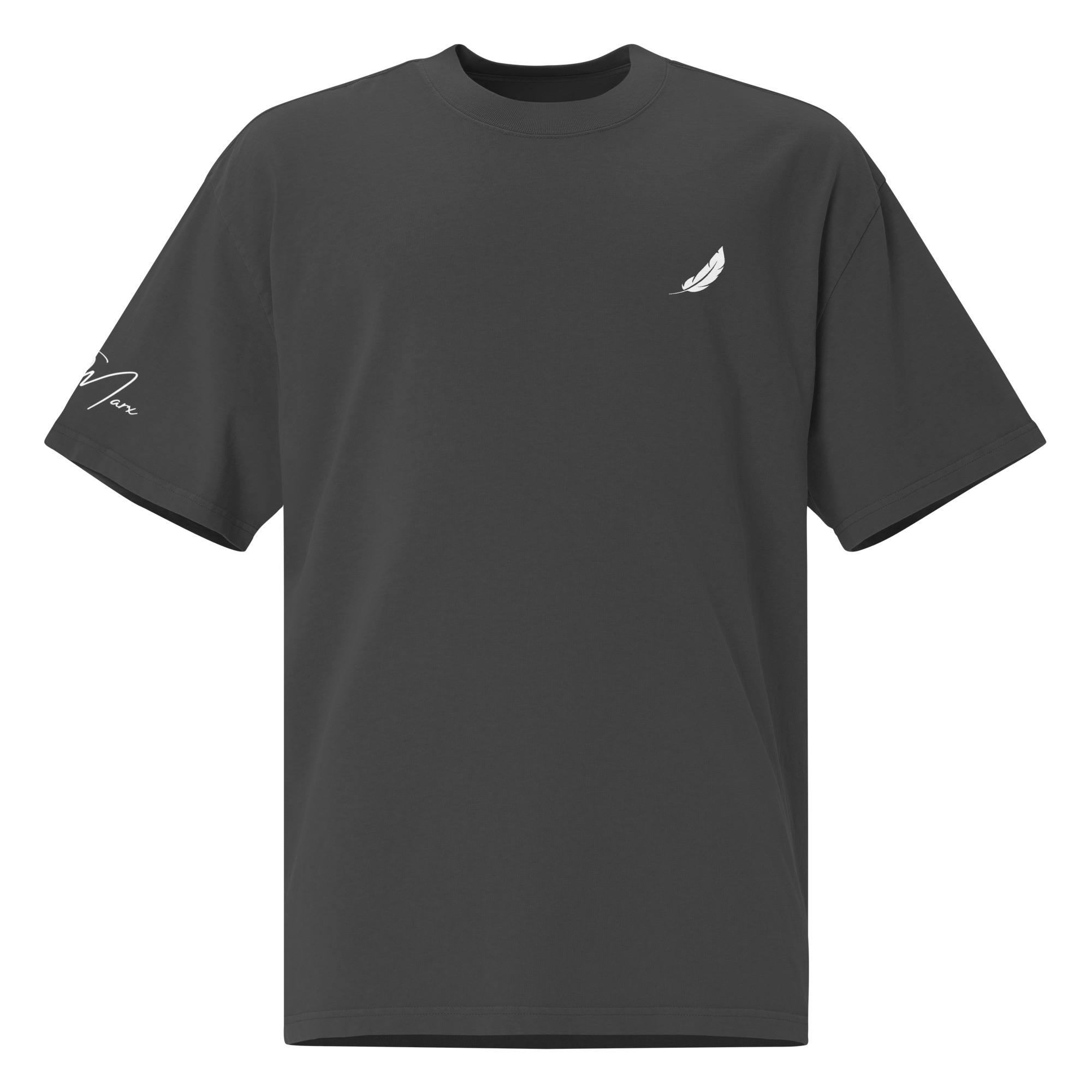 Oversized T-Shirt "LEARNING-DYING"