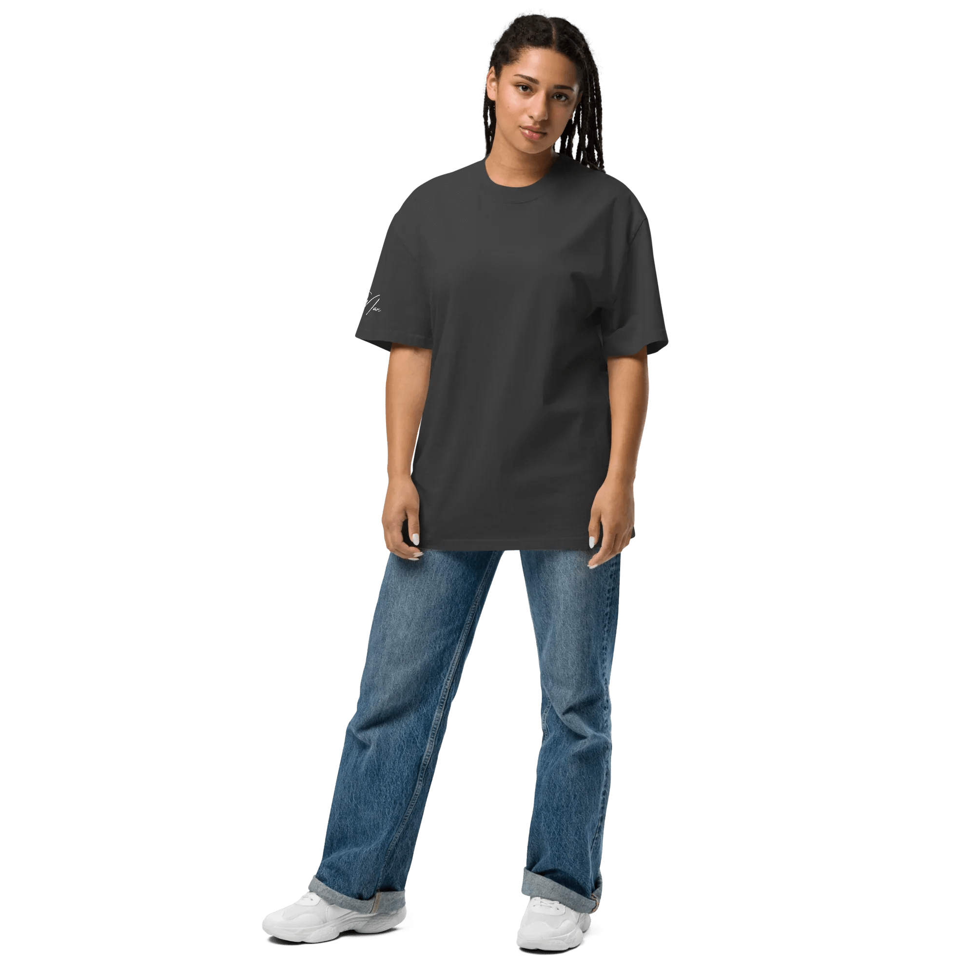 Oversized T-Shirt "Spray Peace", backprint - flyliving - Shop Deutschland Noodosz