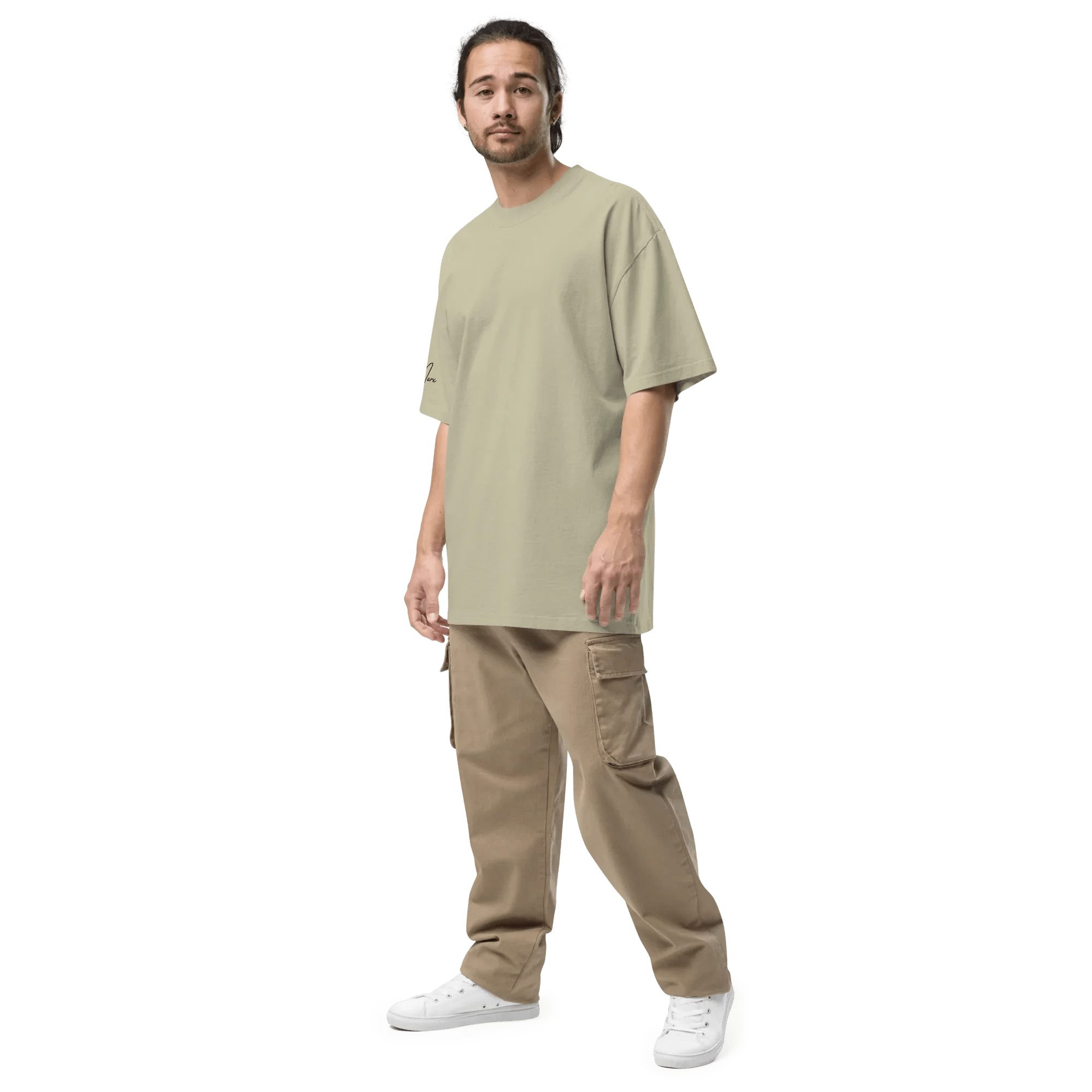 Oversized T-Shirt "Spray Peace", backprint - flyliving - Shop Deutschland Noodosz