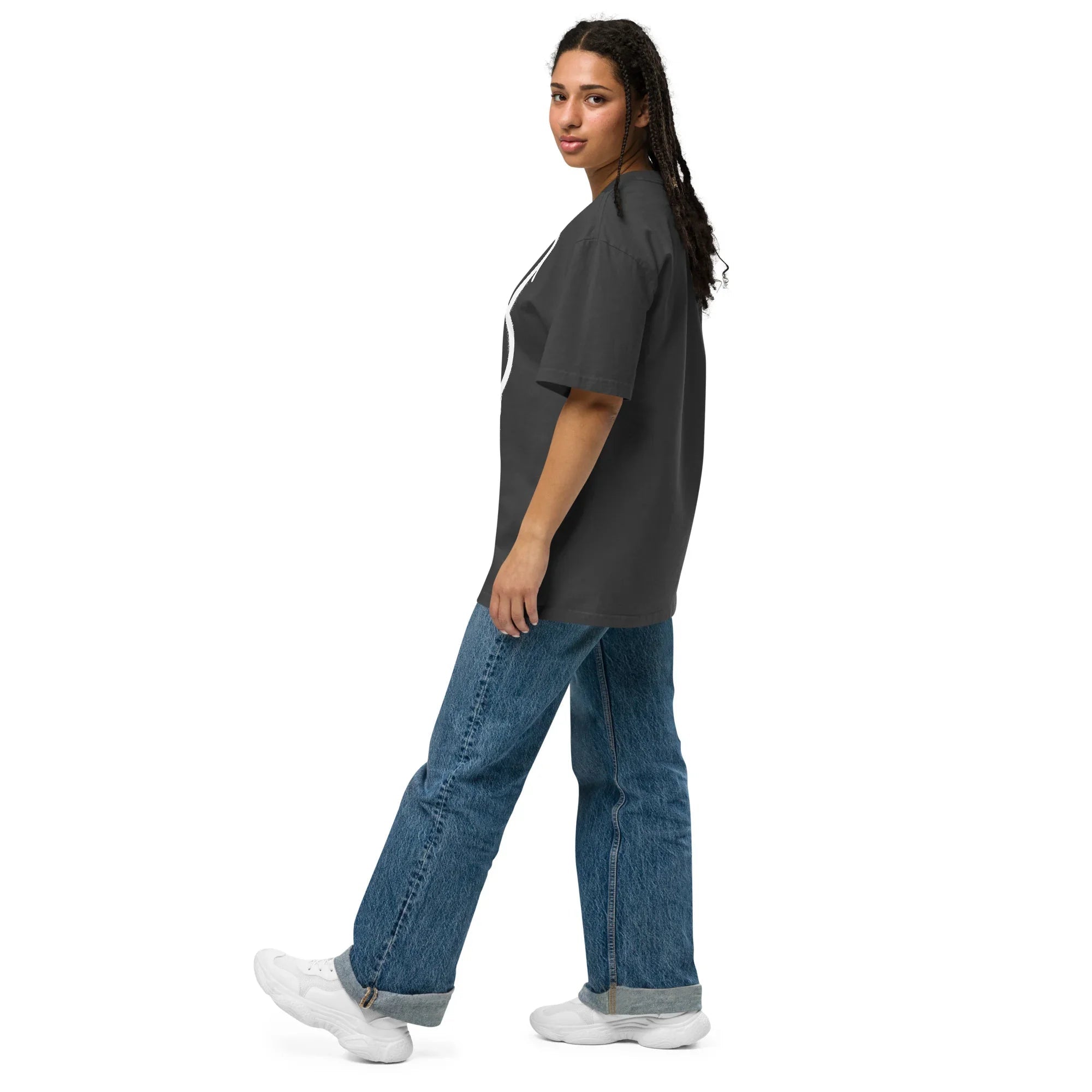 Oversized T-Shirt "Spray Peace" - flyliving - Shop Deutschland Noodosz