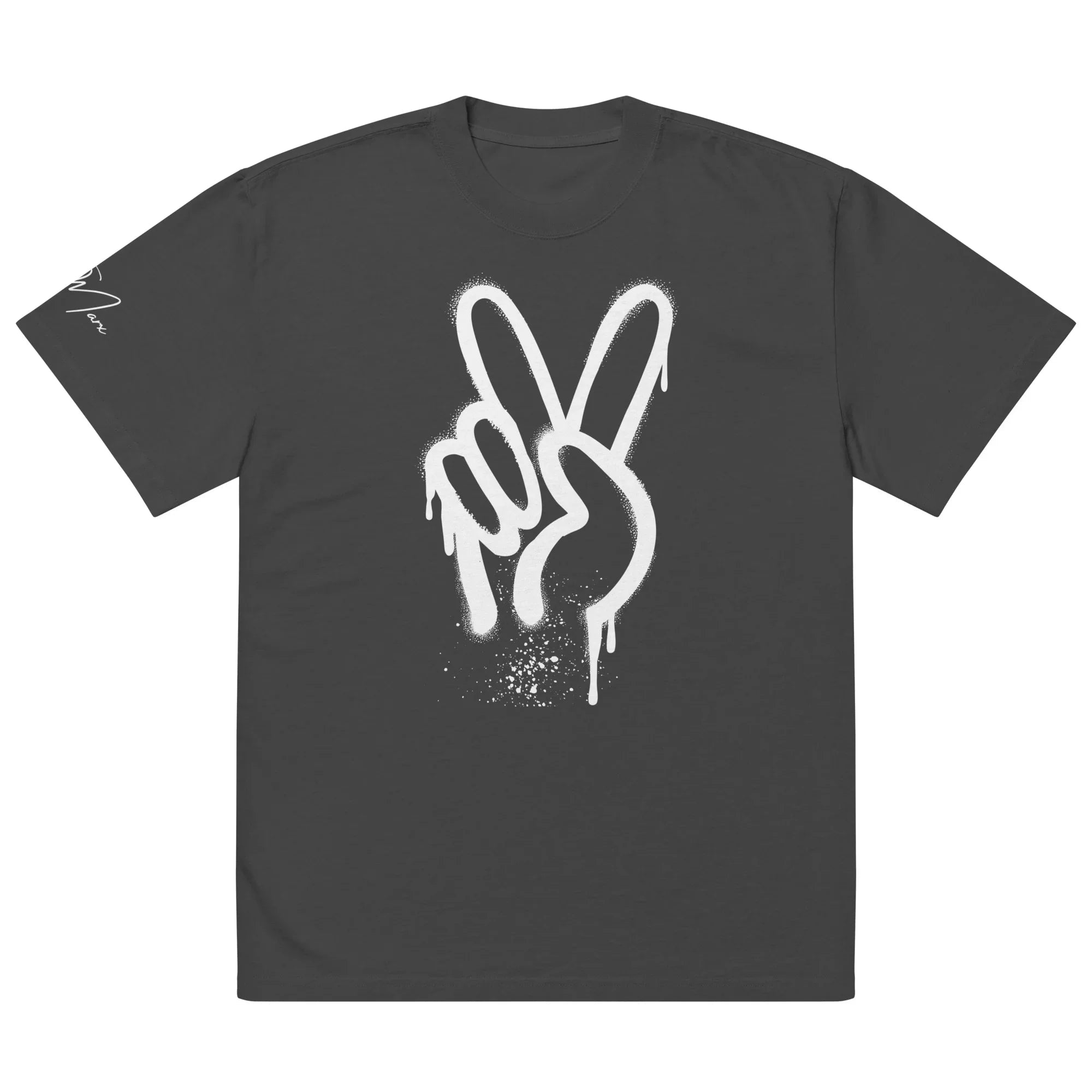 Oversized T-Shirt "Spray Peace" - flyliving - Shop Deutschland Noodosz