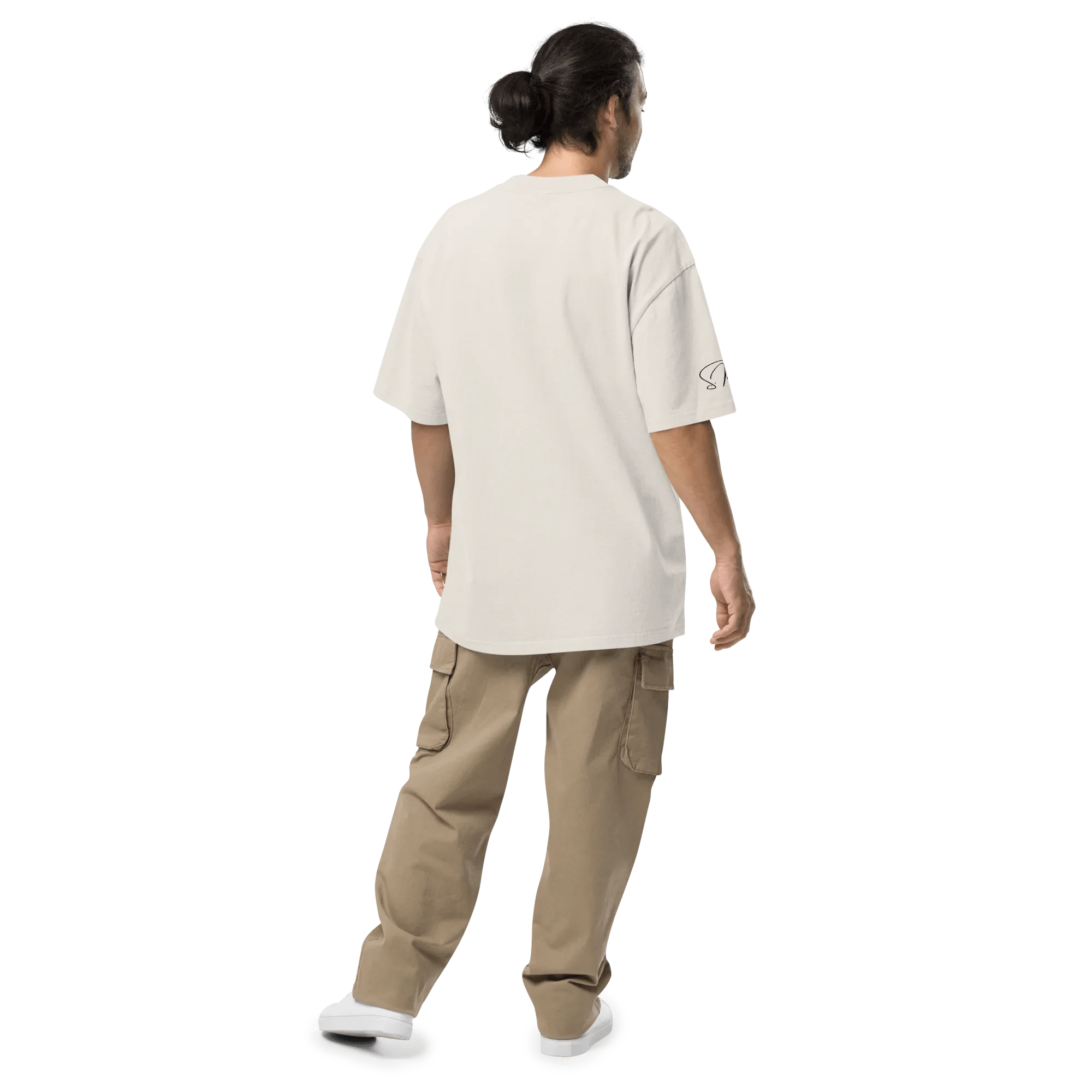 Oversized T-Shirt "Spray Peace" - flyliving - Shop Deutschland Noodosz