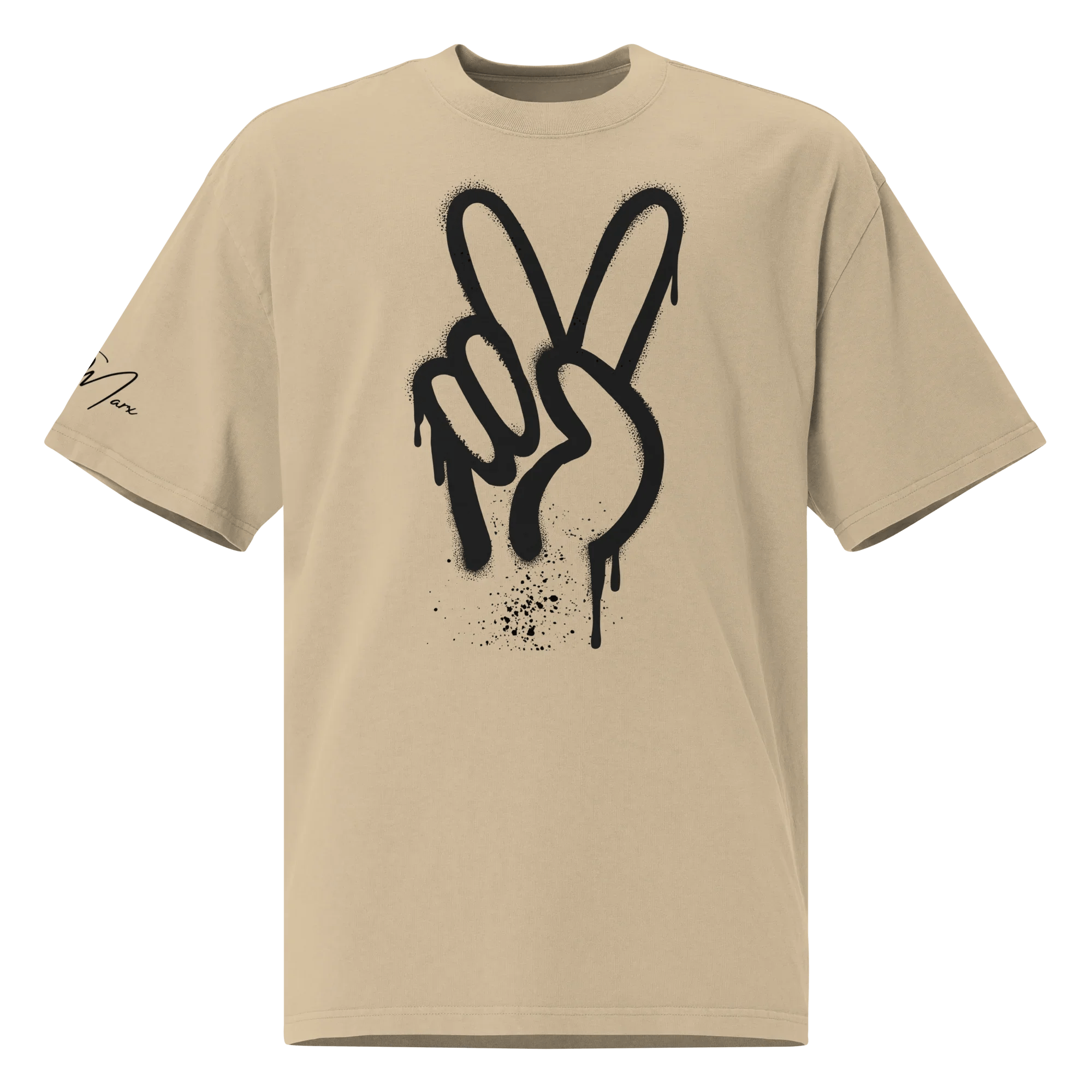 Oversized T-Shirt "Spray Peace"