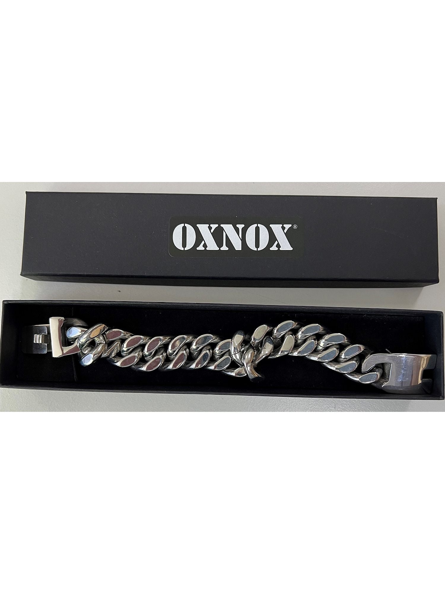 OXNOX Panzerkettenarmband PROLL X1012, 25 cm - noodosz - Oxnox - Uhren & Schmuck:Herrenschmuck:Armbänder