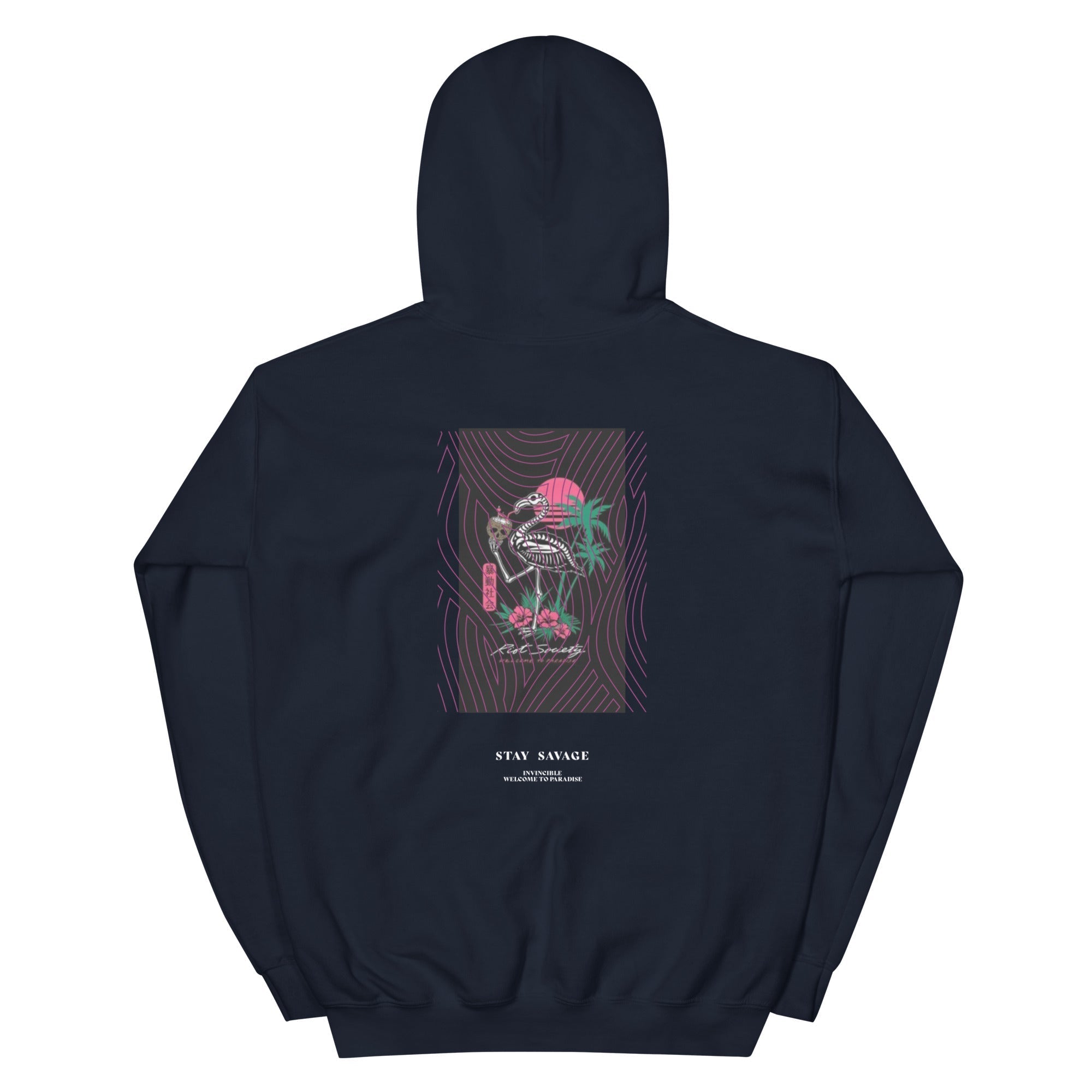Paradise Flamingo Kapuzenpullover - NiZED - Shop Deutschland Noodosz
