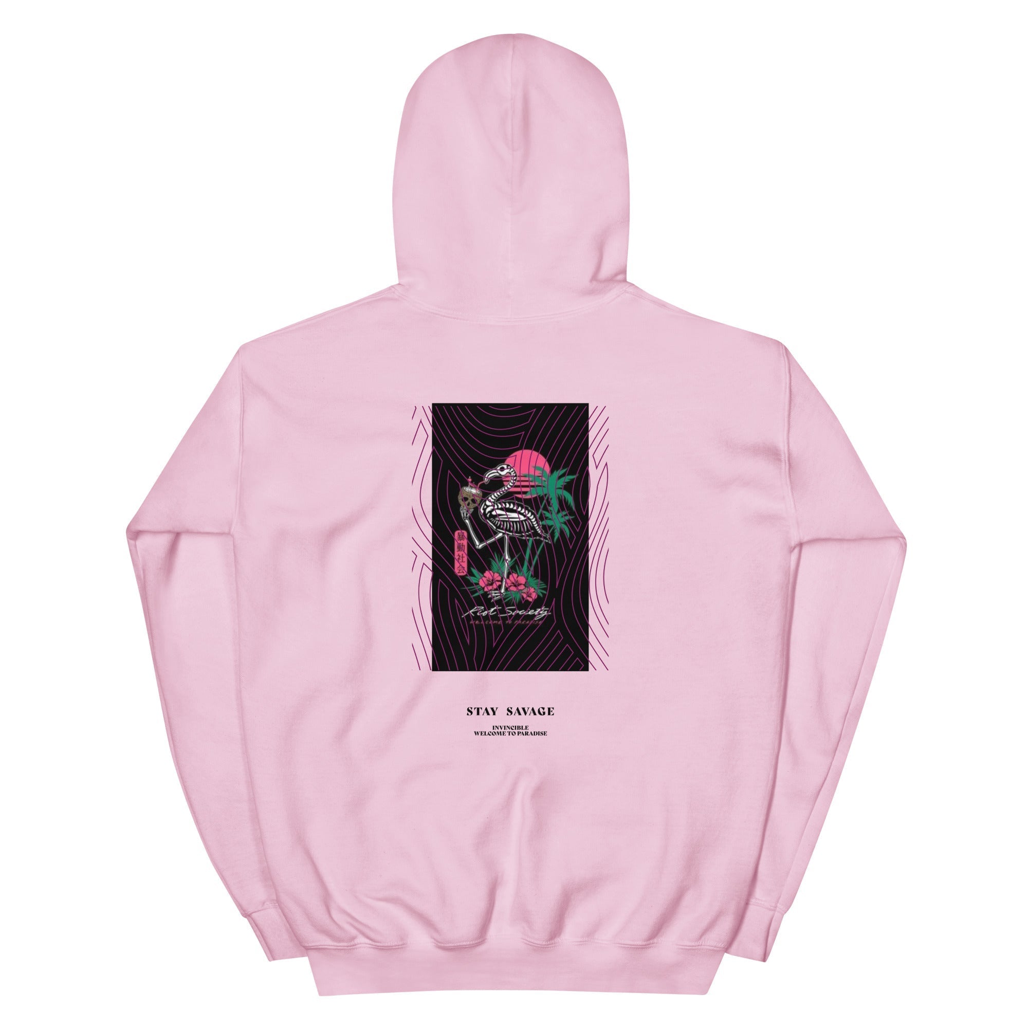 Paradise Flamingo Kapuzenpullover - NiZED - Shop Deutschland Noodosz