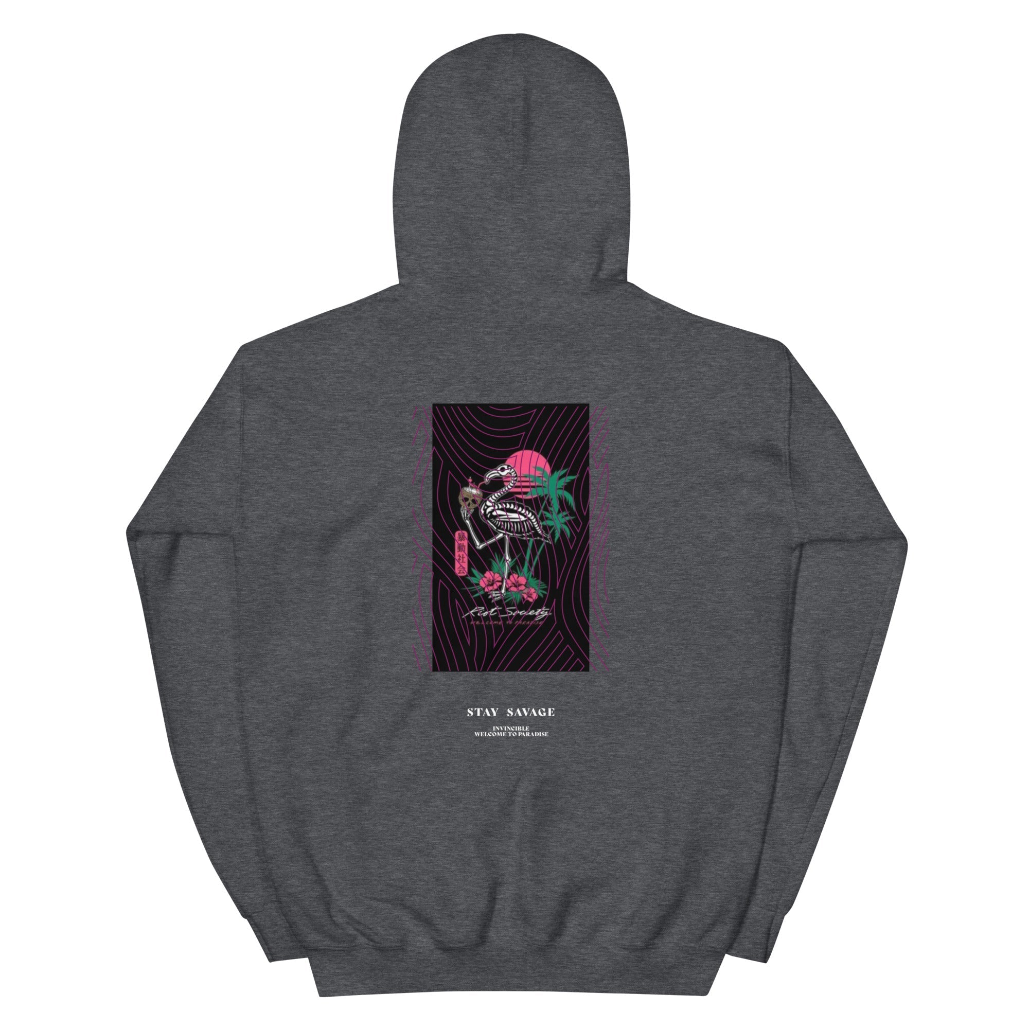 Paradise Flamingo Kapuzenpullover - NiZED - Shop Deutschland Noodosz