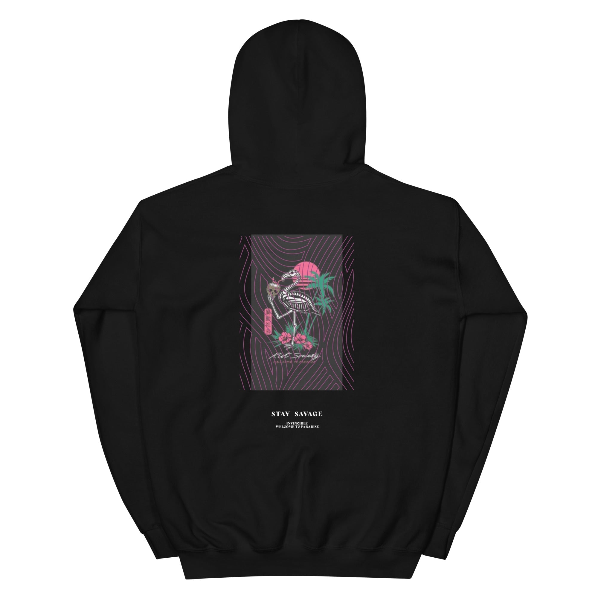 Paradise Flamingo Kapuzenpullover - NiZED - Shop Deutschland Noodosz